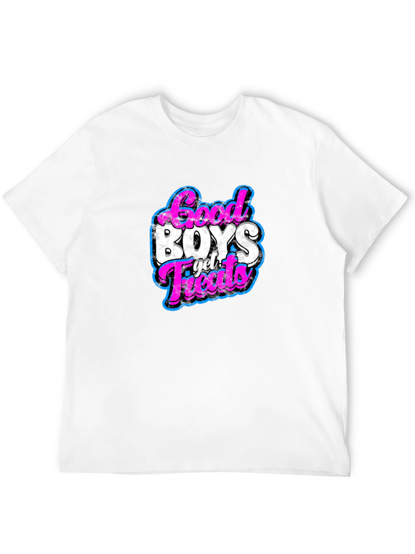 Good Boys Get Treats T-Shirt - Graphic Print Tee