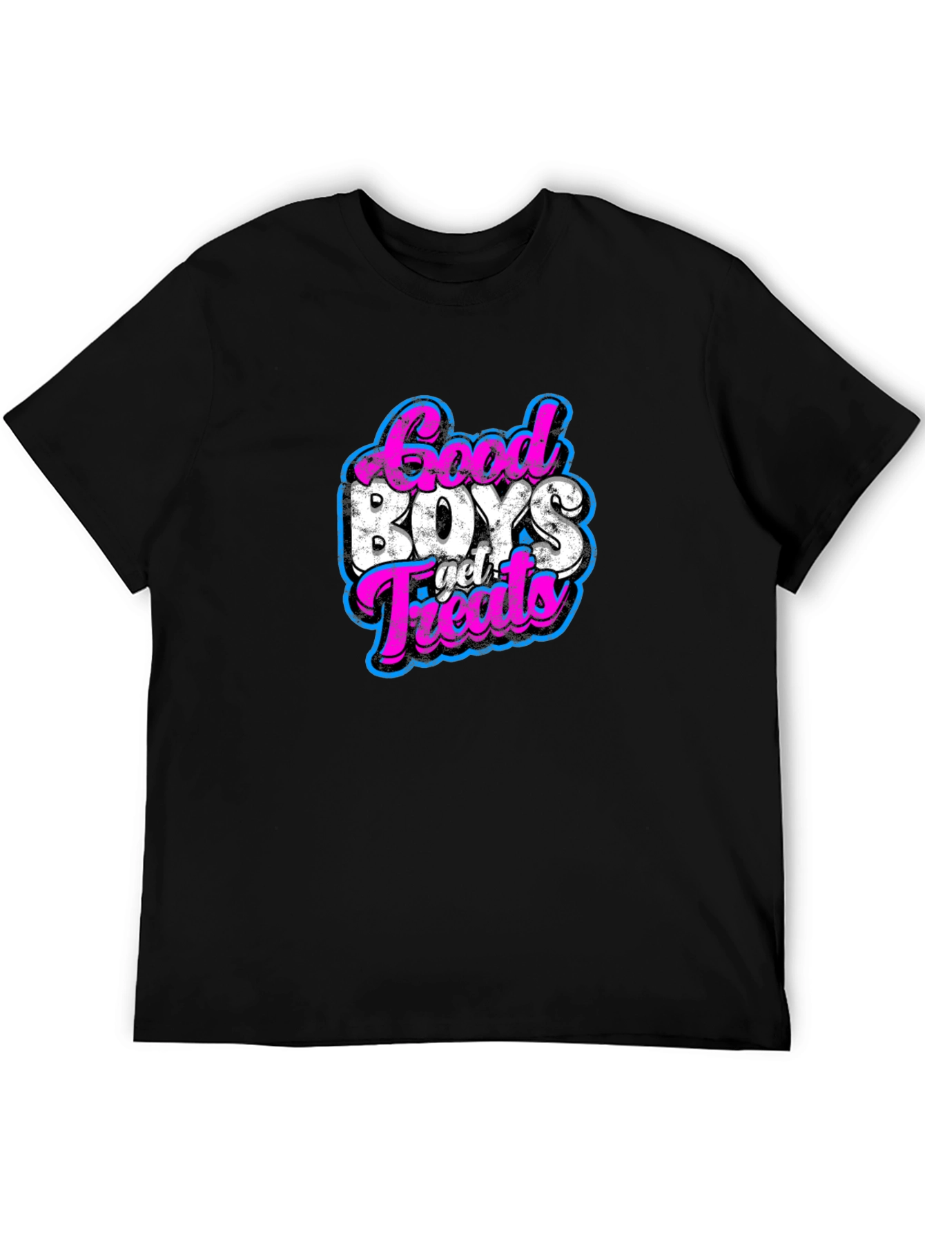 Good Boys Get Treats T-Shirt - Graphic Print Tee