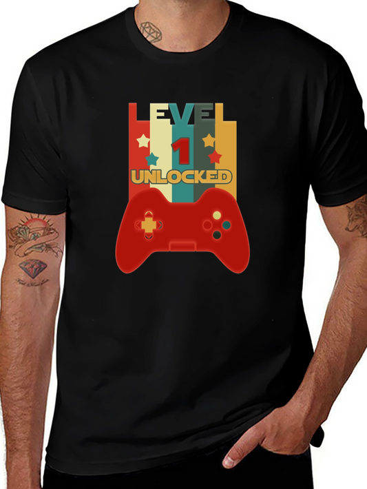 Level 1 Unlocked Gamer T-Shirt