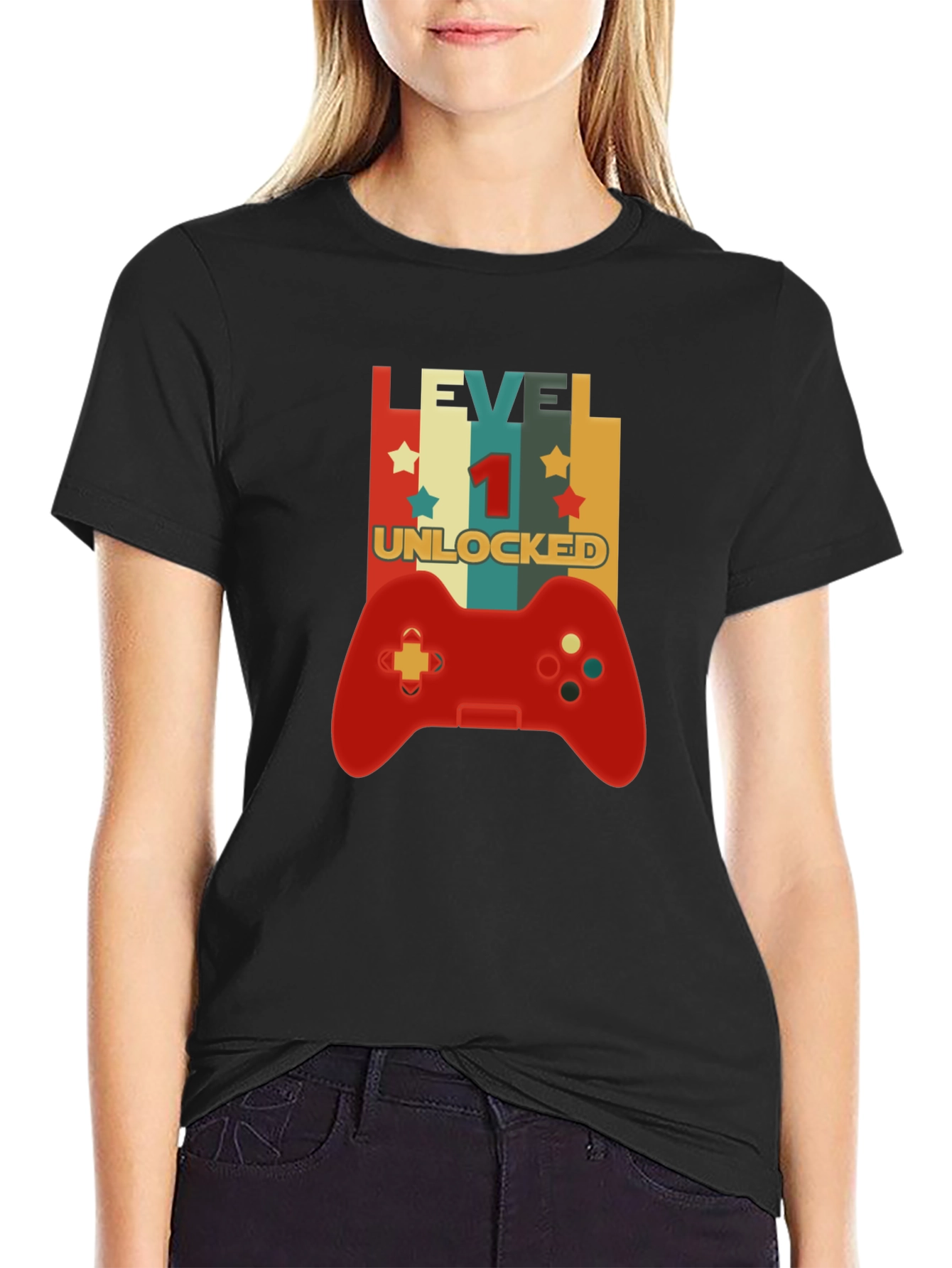 Level 1 Unlocked Gamer T-Shirt