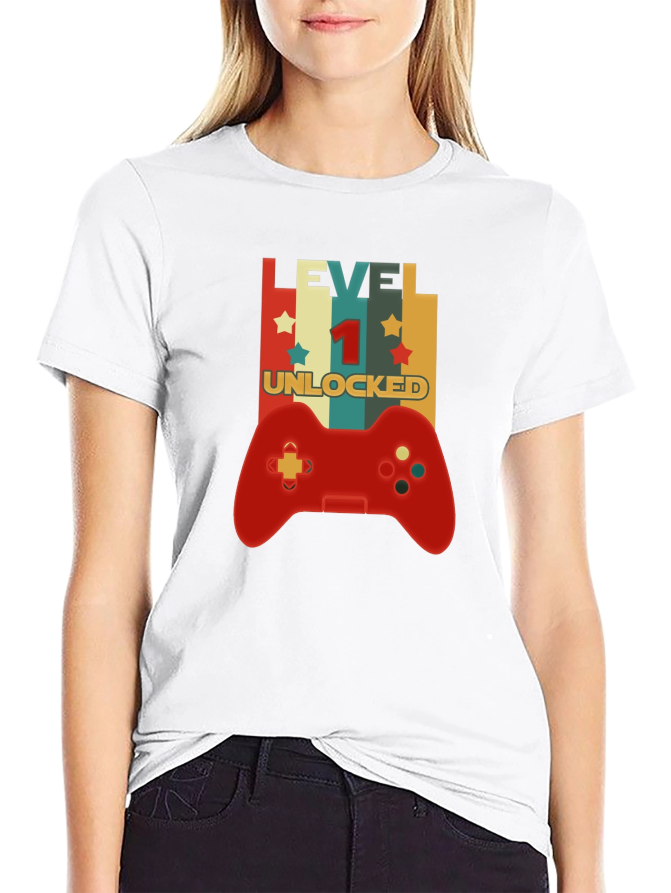 Level 1 Unlocked Gamer T-Shirt