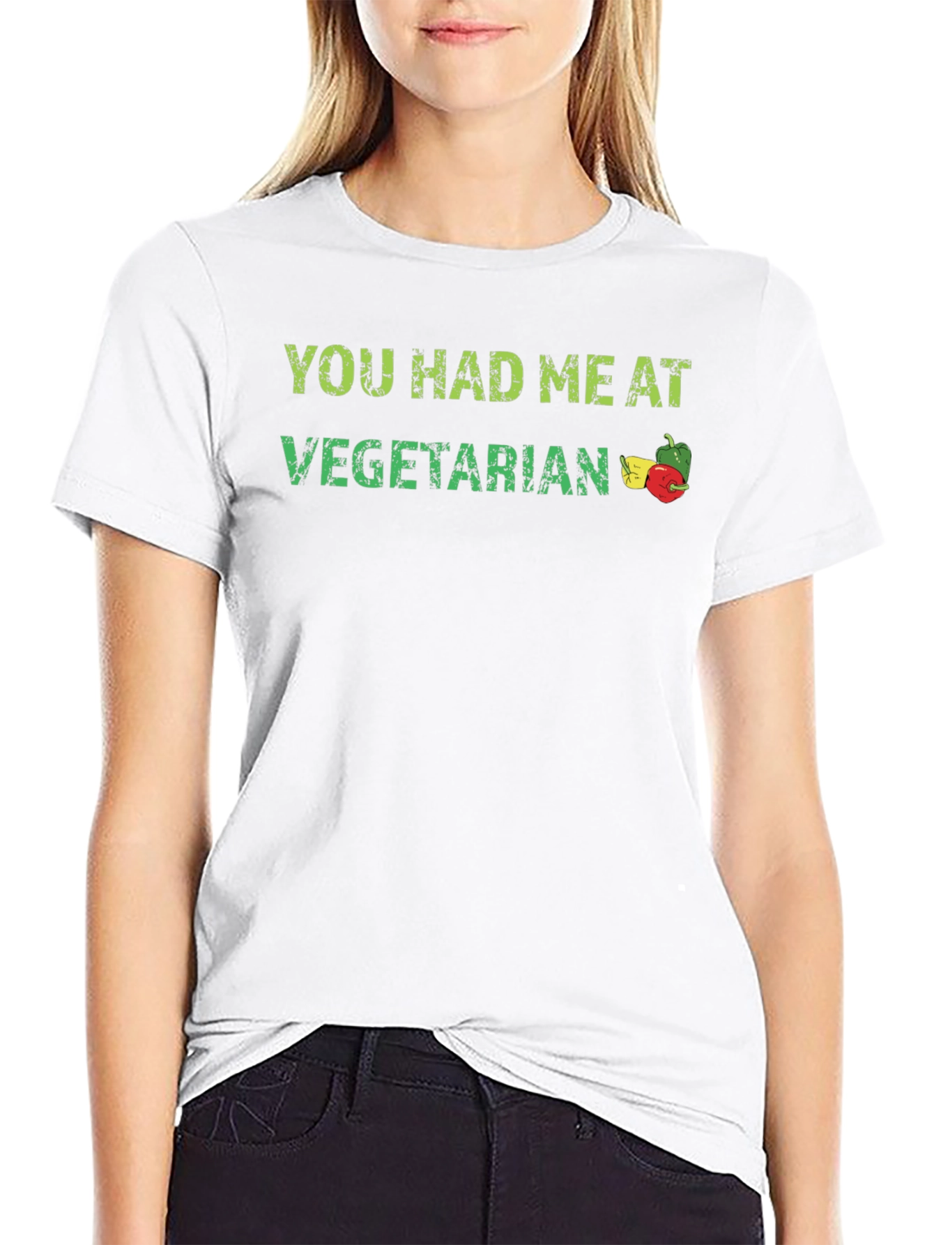 Vegetarian T-Shirt - You Had Me At Vegetarian
