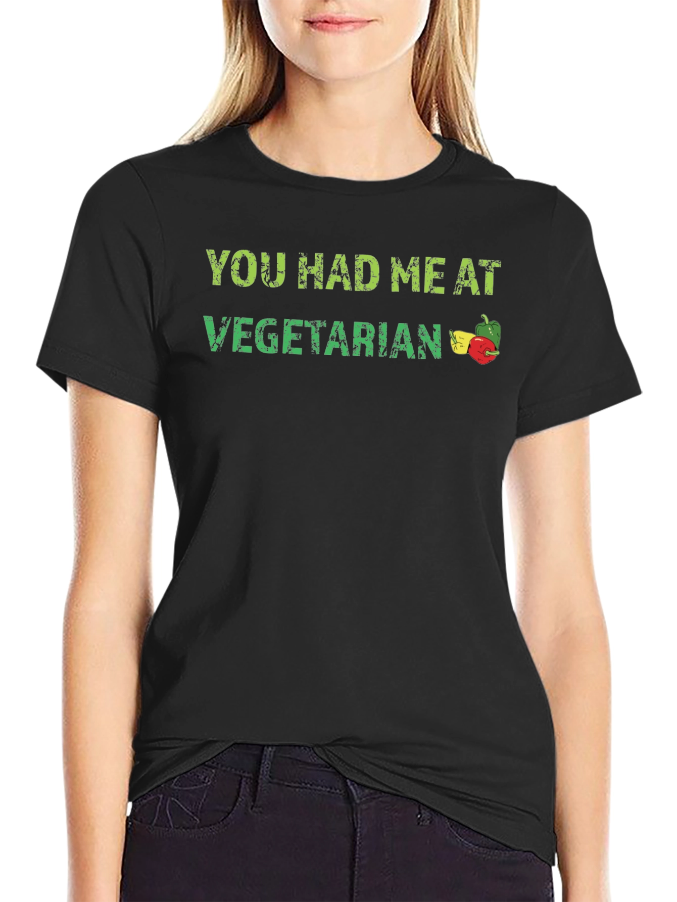 Vegetarian T-Shirt - You Had Me At Vegetarian
