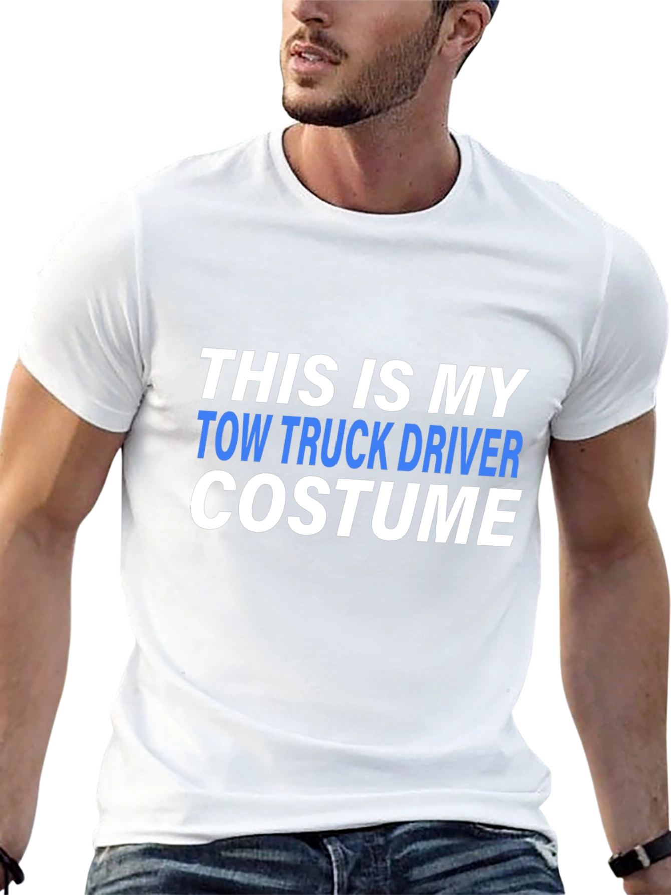 Tow Truck Driver Costume T-Shirt