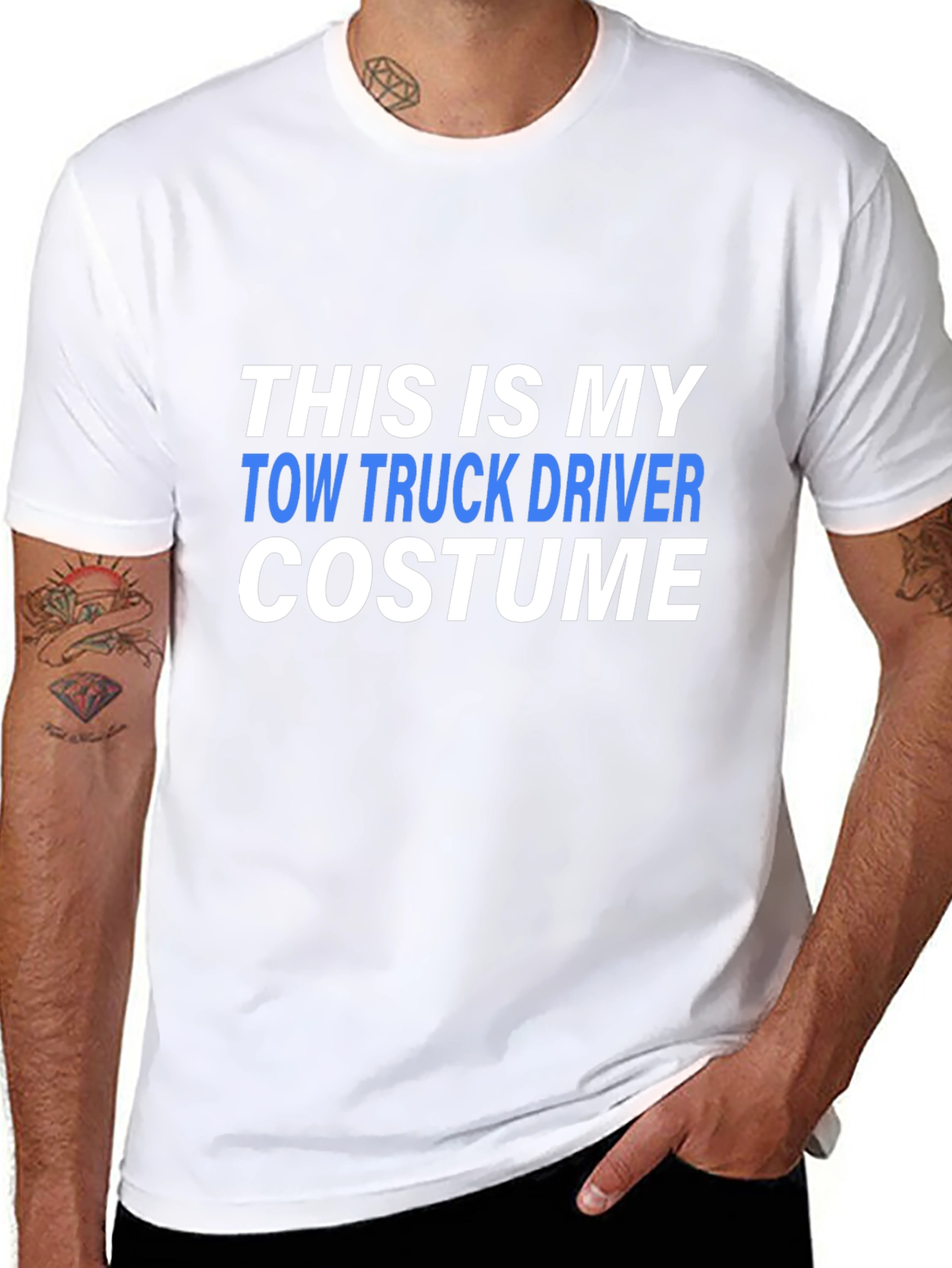 Tow Truck Driver Costume T-Shirt