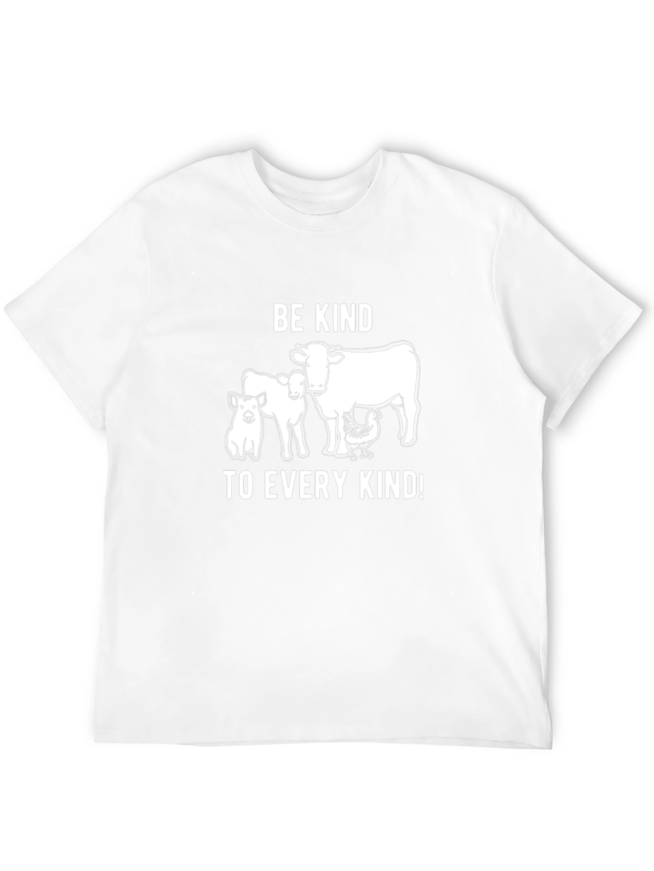 Be Kind Vegan Graphic T-Shirt