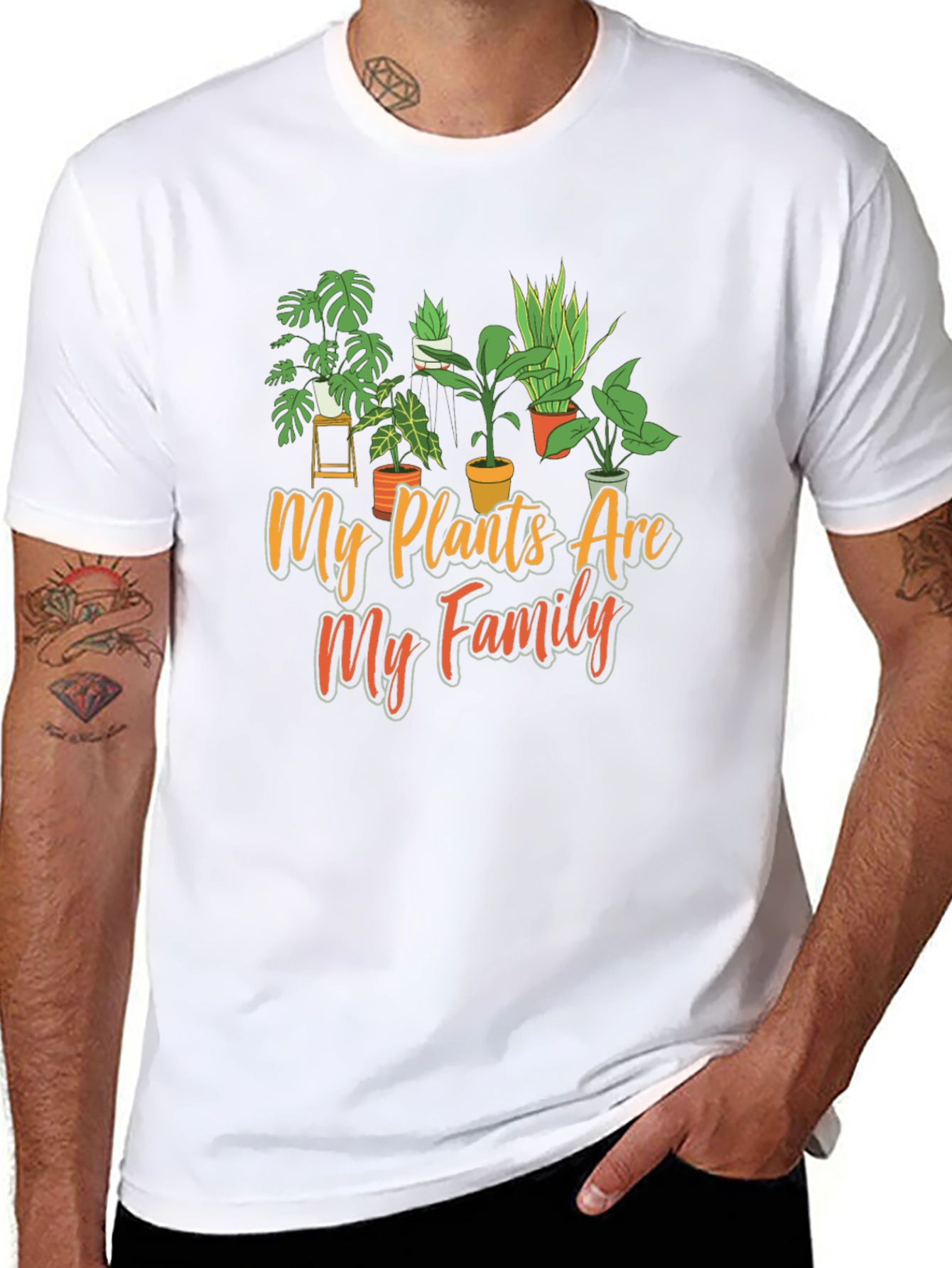 My Plants Are My Family T-Shirt