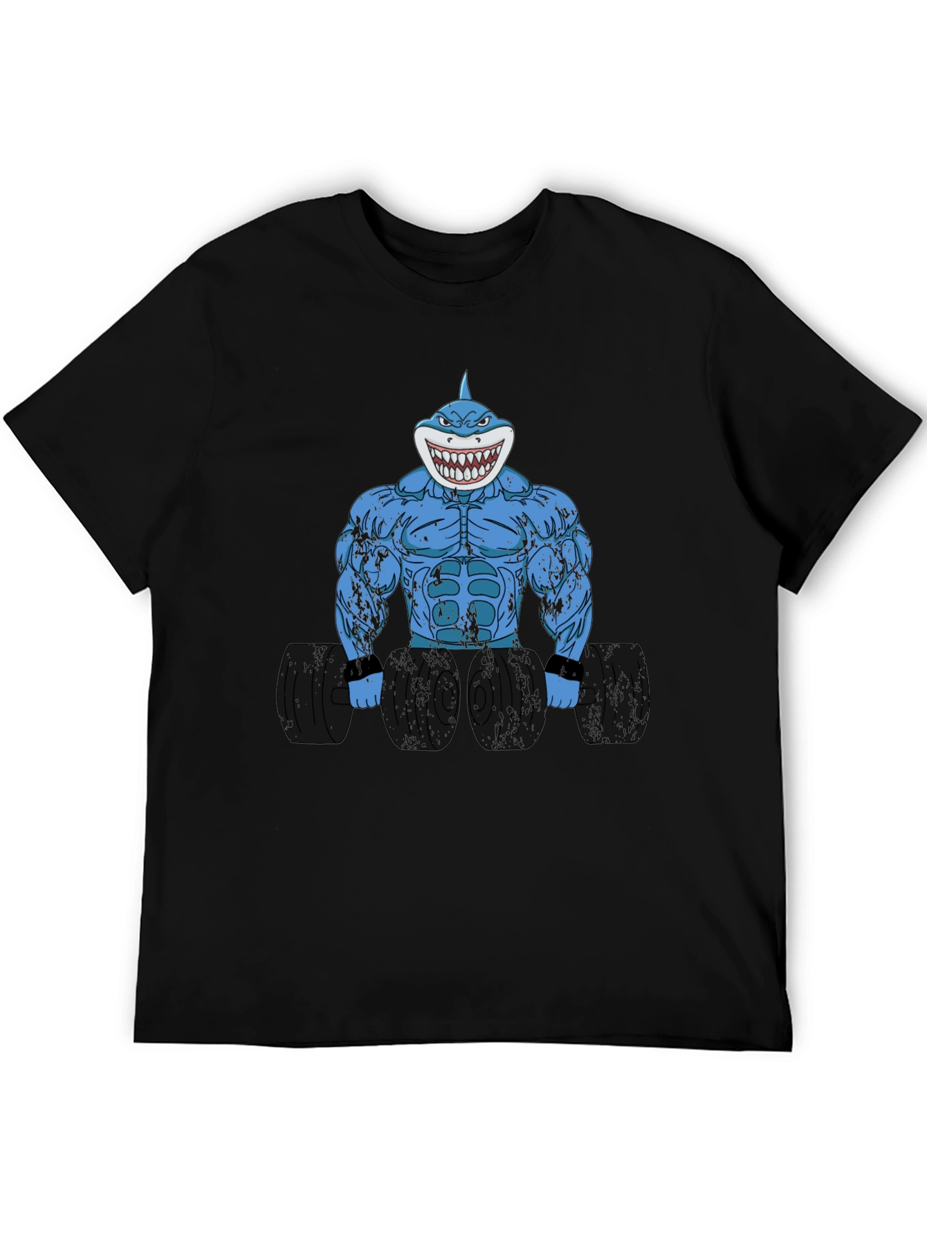 Shark Gym T-Shirt - Funny Workout Tee