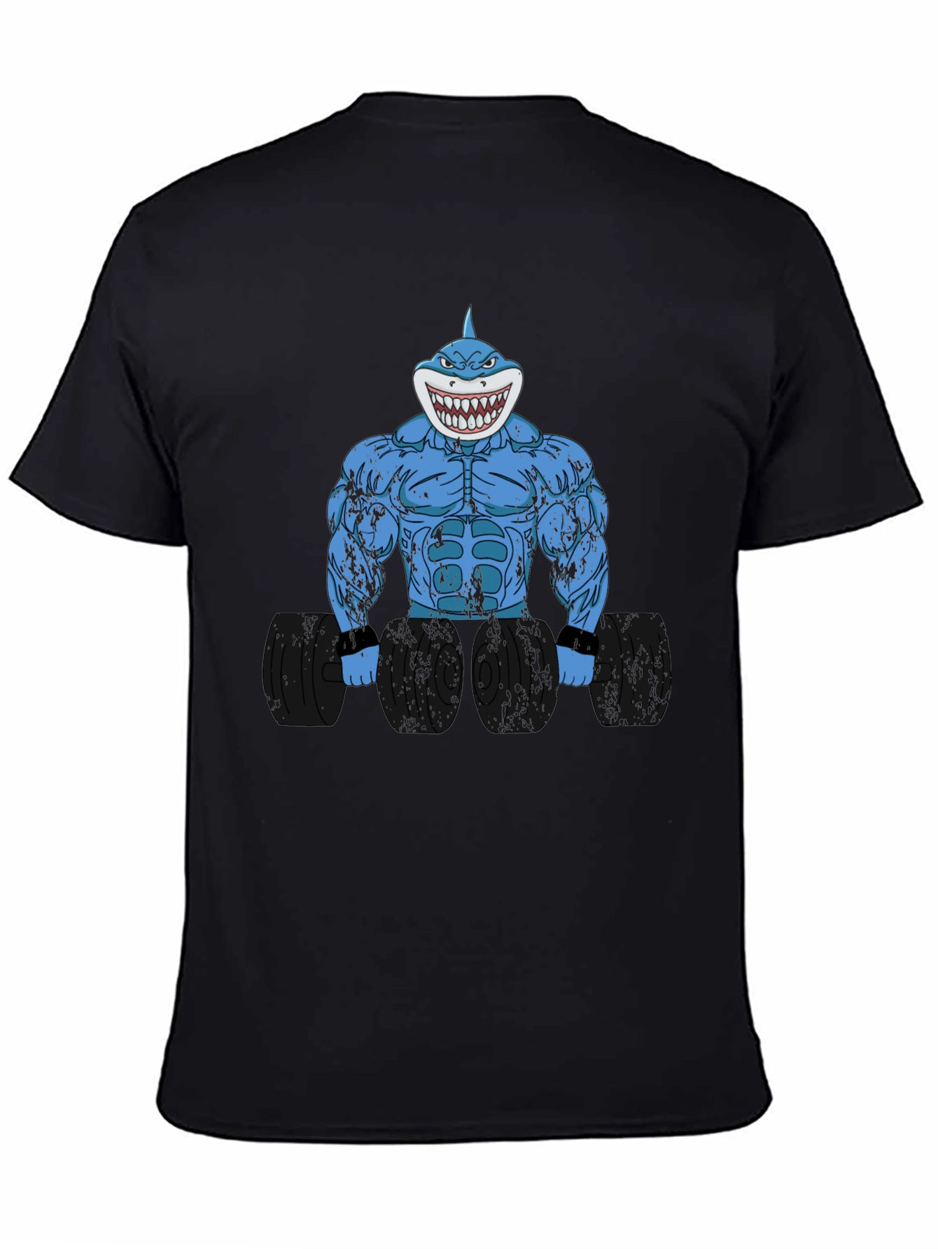 Shark Gym T-Shirt - Funny Workout Tee
