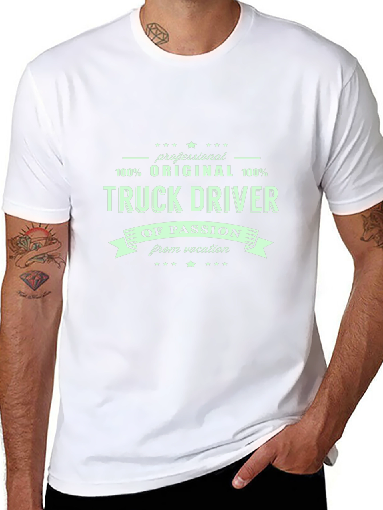 Truck Driver T-Shirt - 100% Original