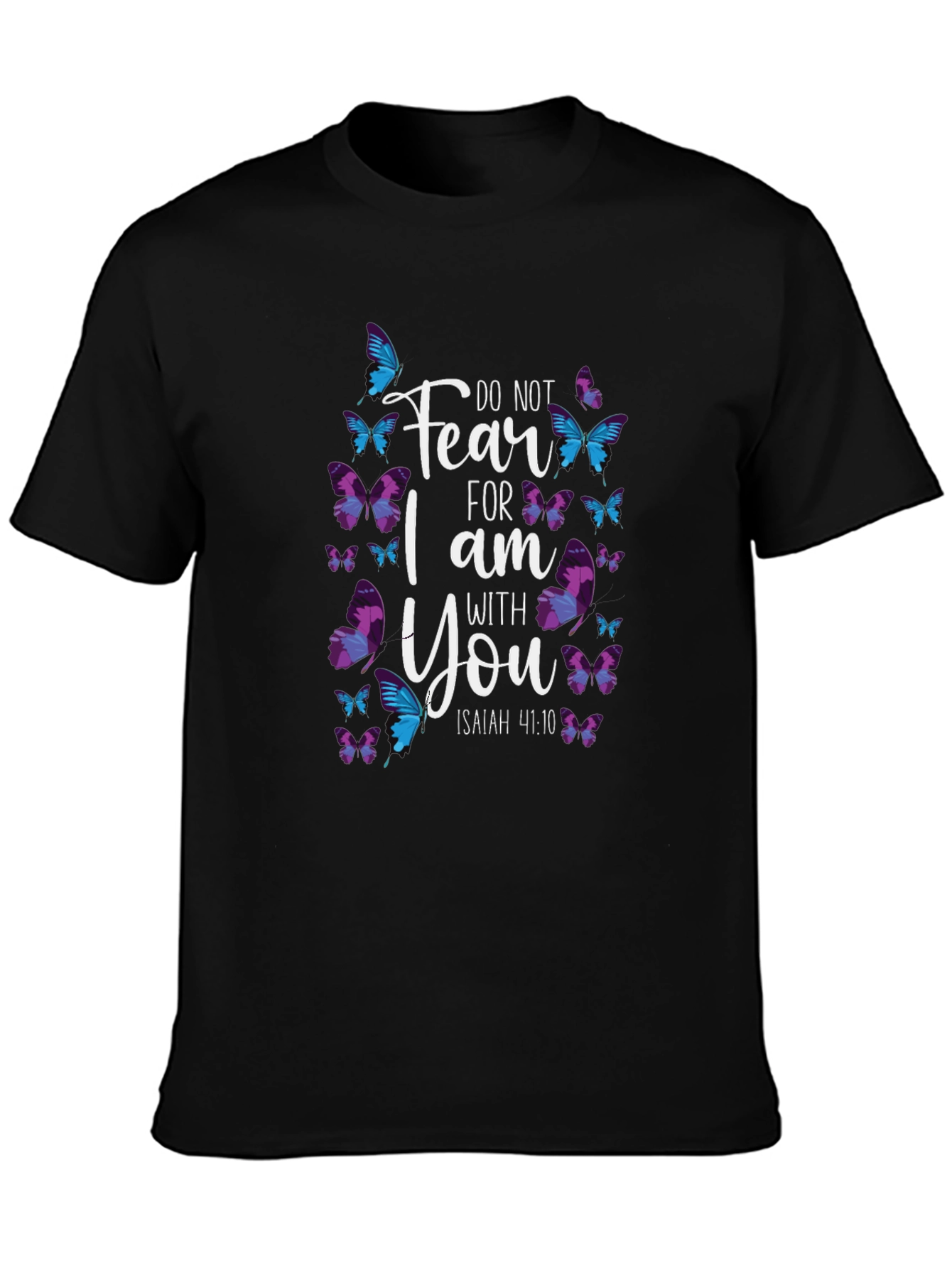Inspirational Butterfly Graphic T-Shirt
