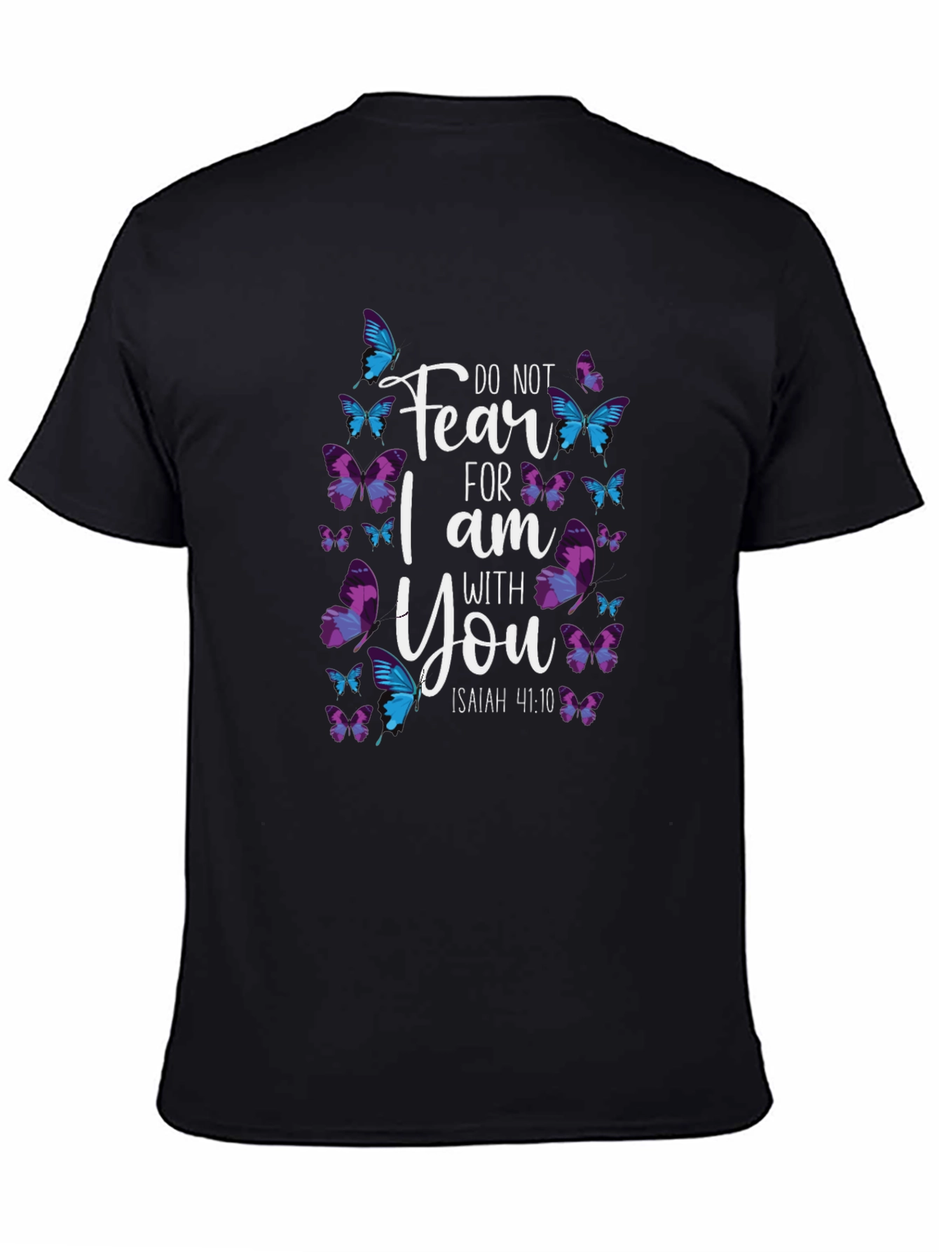 Inspirational Butterfly Graphic T-Shirt