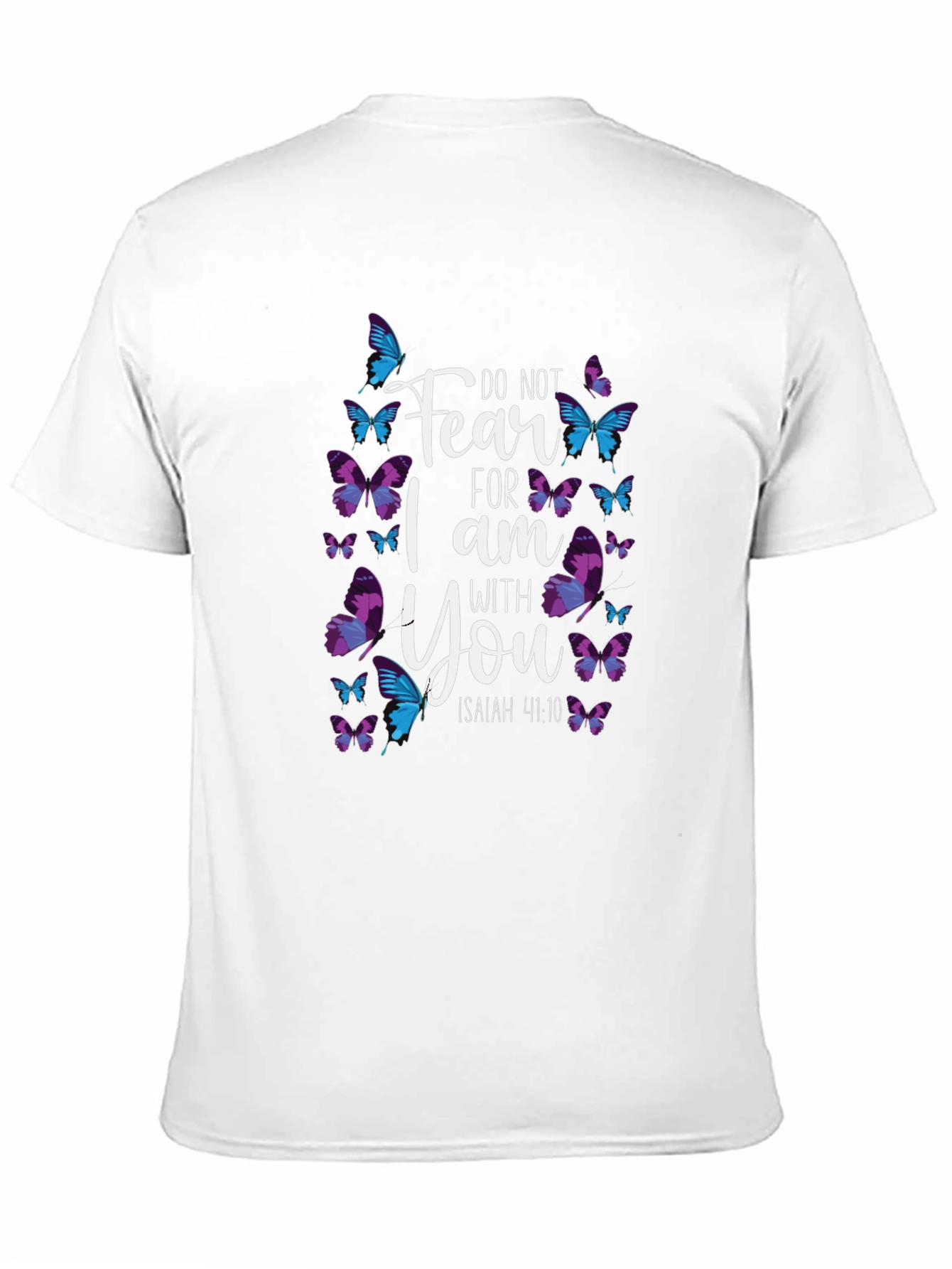 Inspirational Butterfly Graphic T-Shirt