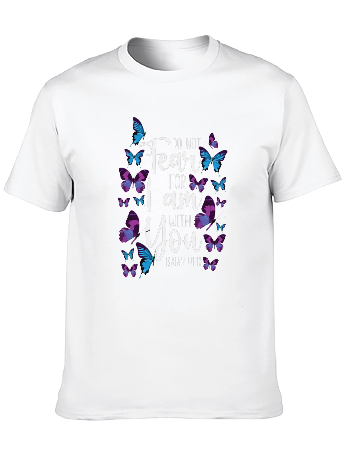 Inspirational Butterfly Graphic T-Shirt
