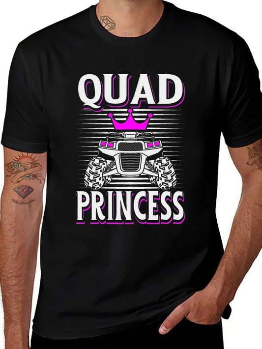 Quad Princess Graphic Tee - Off-Road ATV Shirt