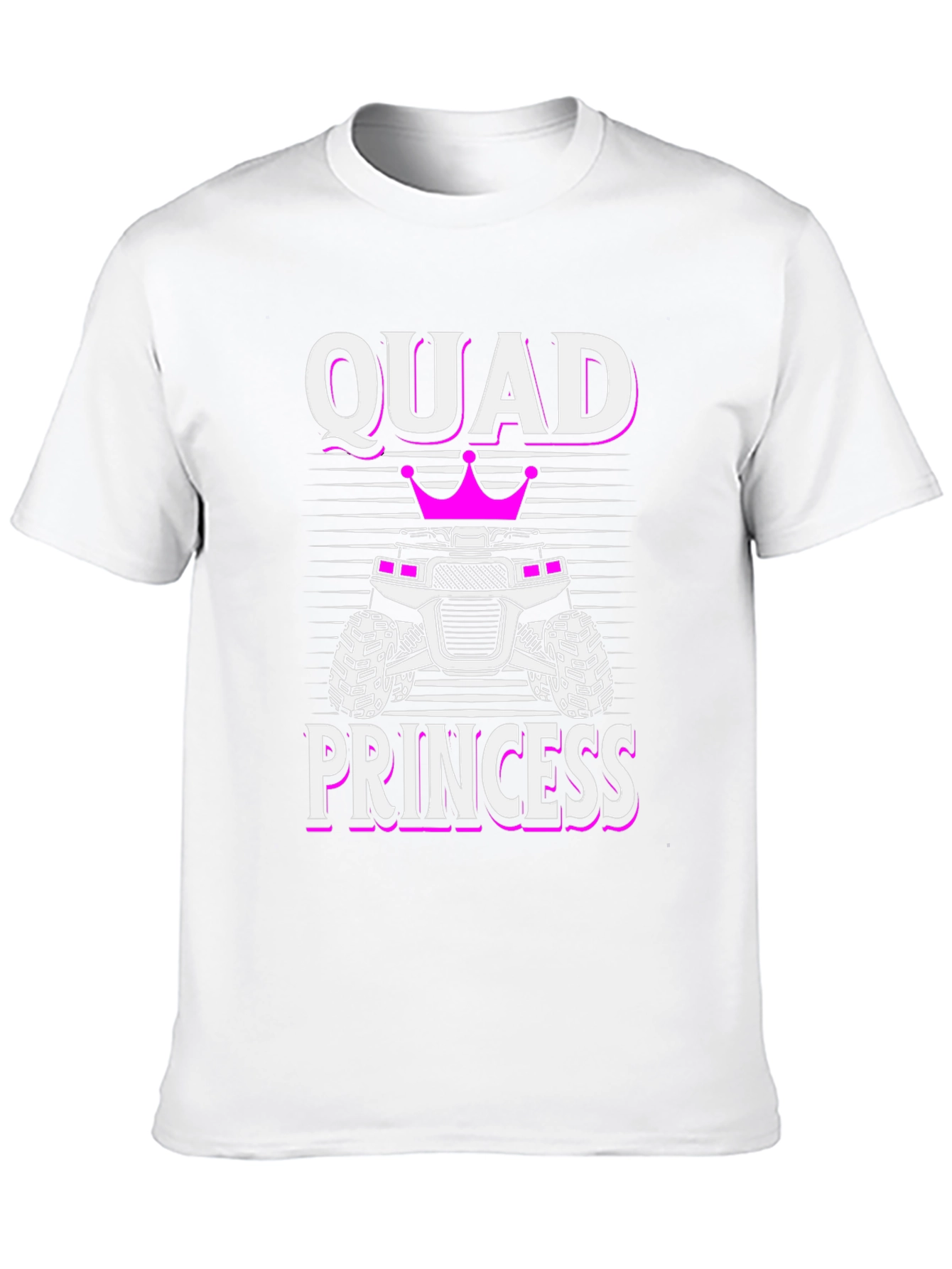 Quad Princess Graphic Tee - Off-Road ATV Shirt