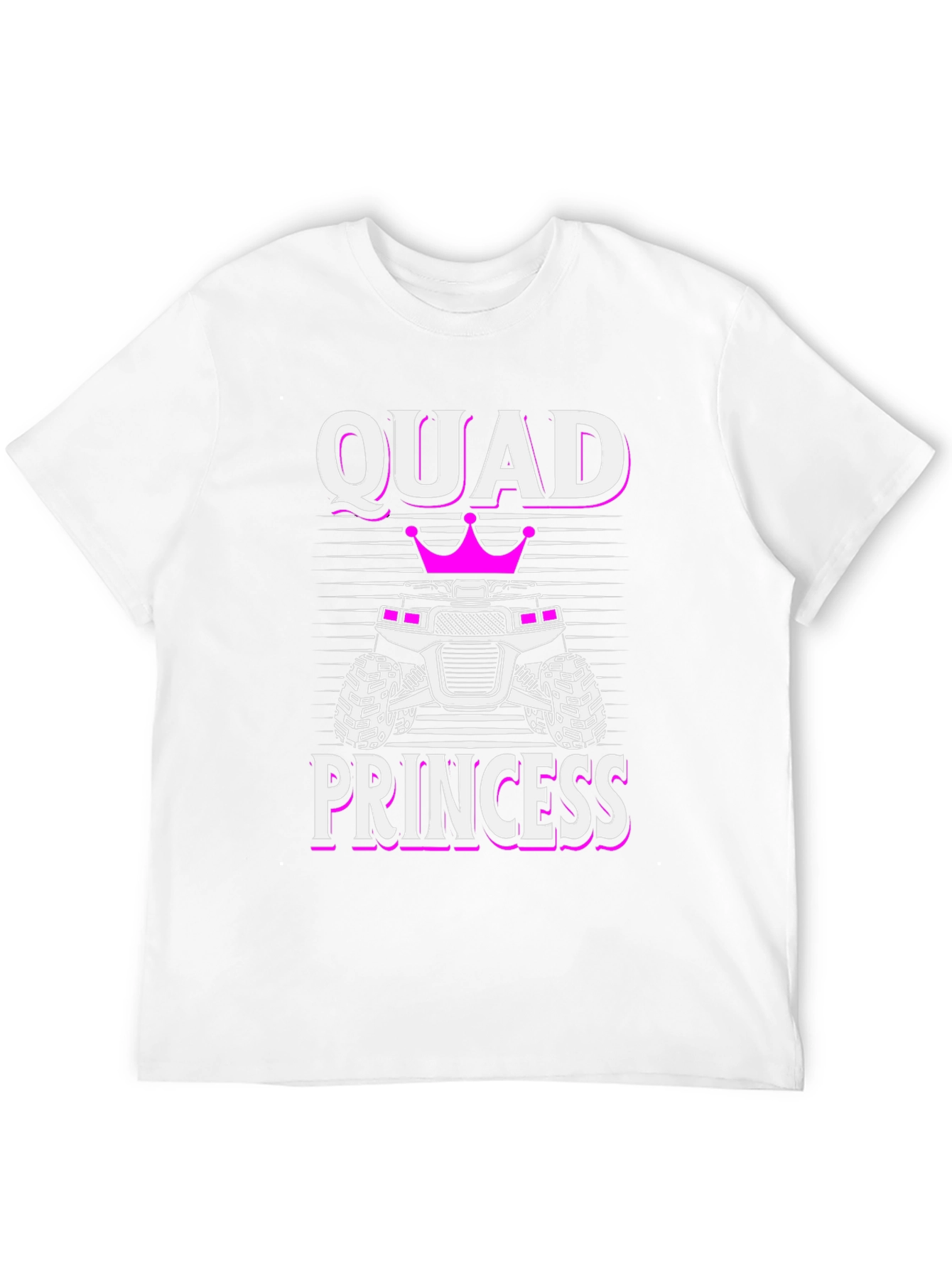 Quad Princess Graphic Tee - Off-Road ATV Shirt