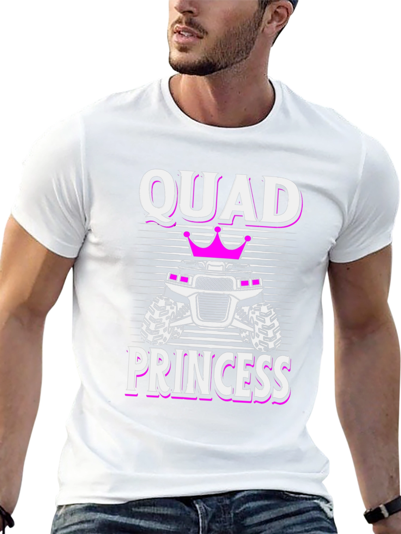 Quad Princess Graphic Tee - Off-Road ATV Shirt
