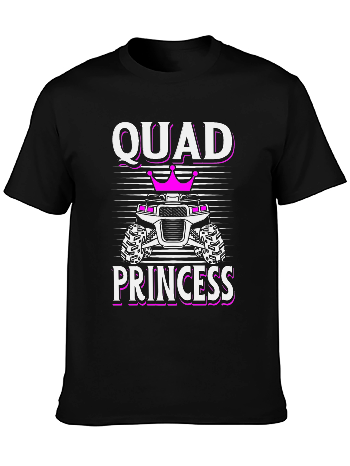 Quad Princess Graphic Tee - Off-Road ATV Shirt