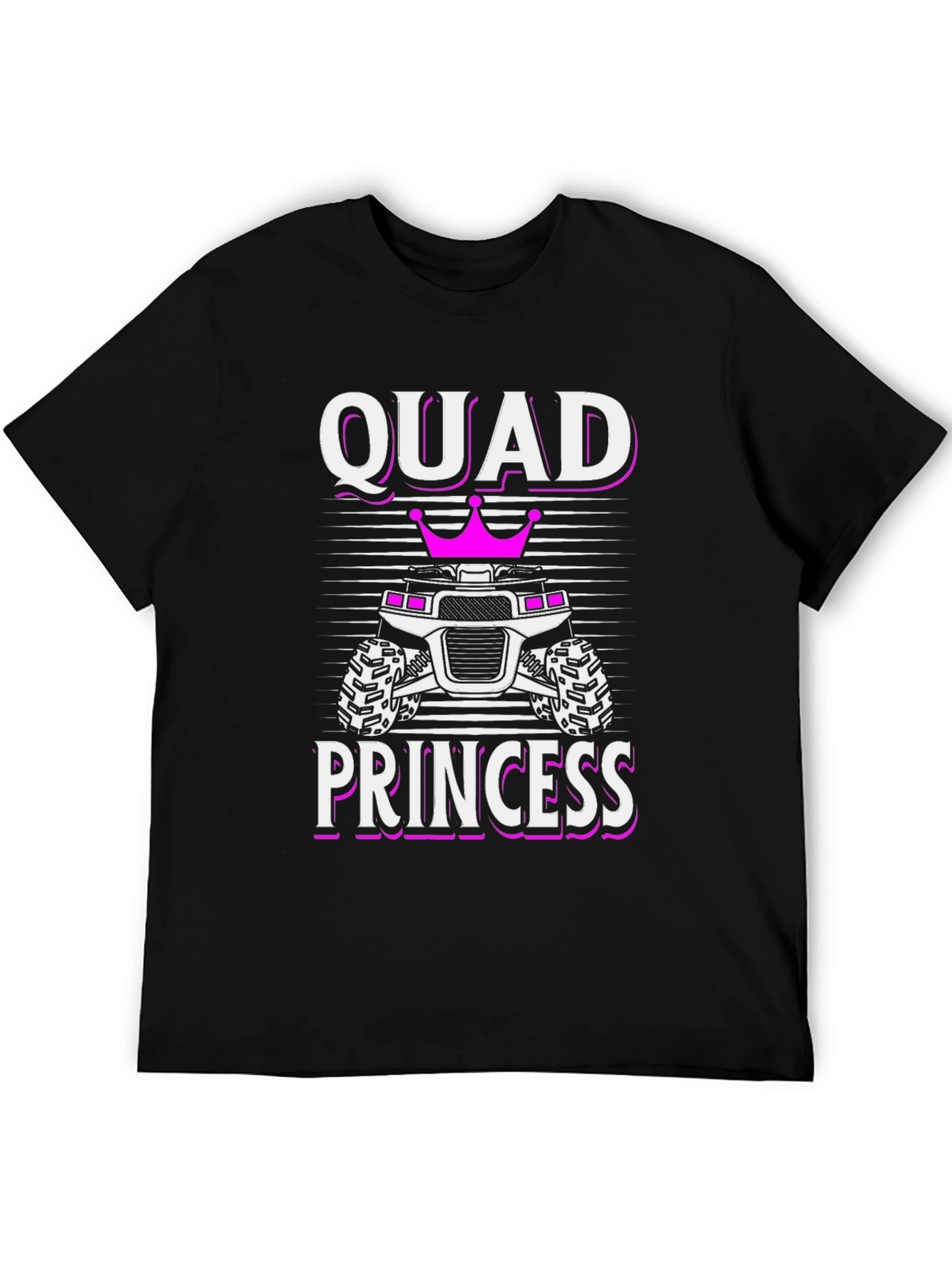 Quad Princess Graphic Tee - Off-Road ATV Shirt