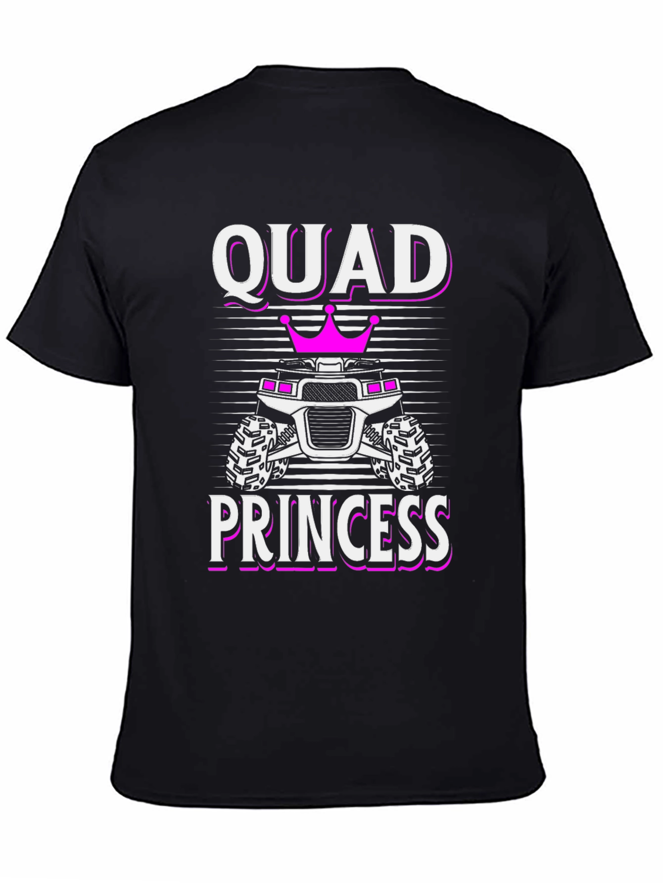 Quad Princess Graphic Tee - Off-Road ATV Shirt