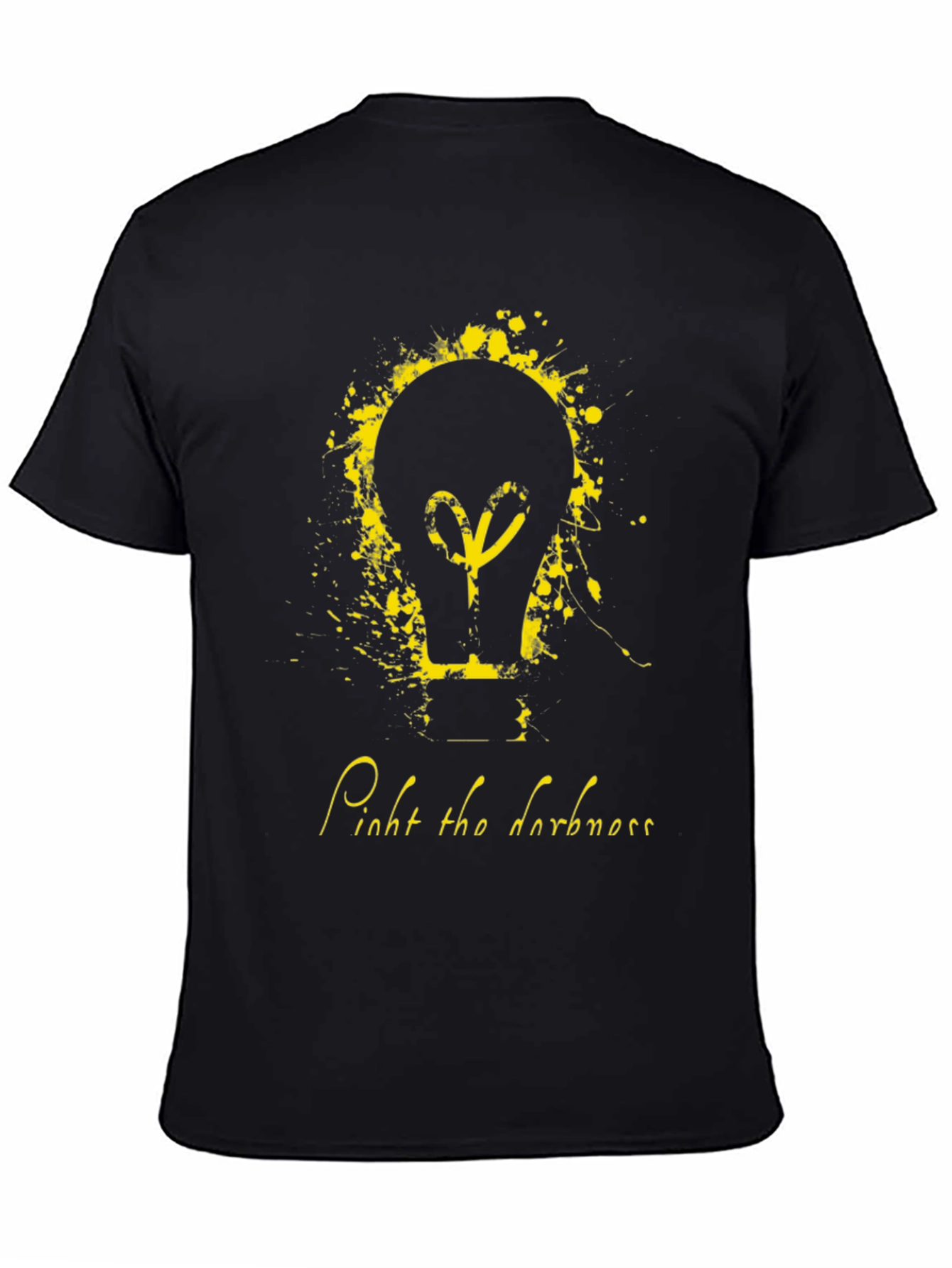 Mens Light the Darkness Graphic Tee