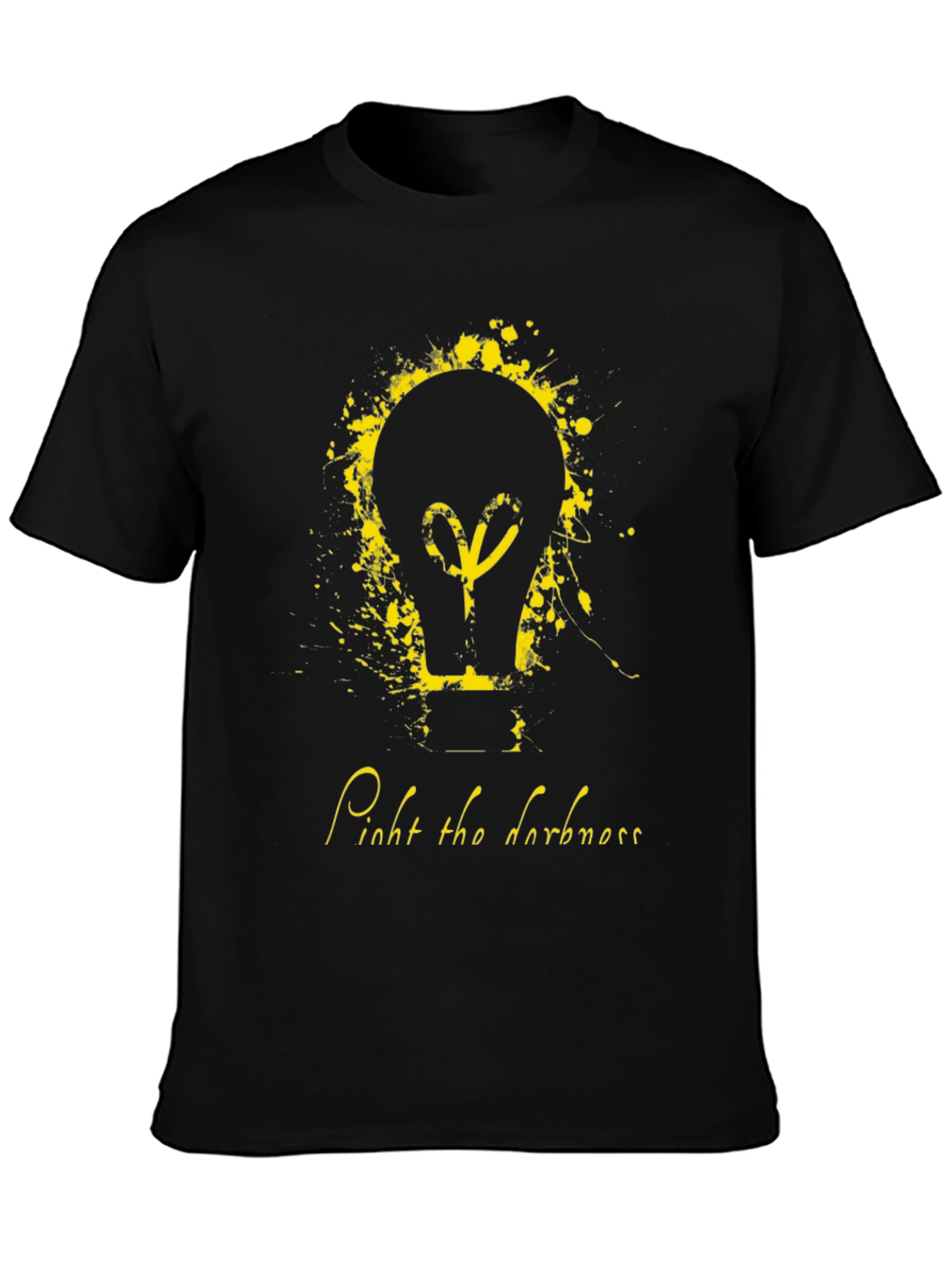 Mens Light the Darkness Graphic Tee