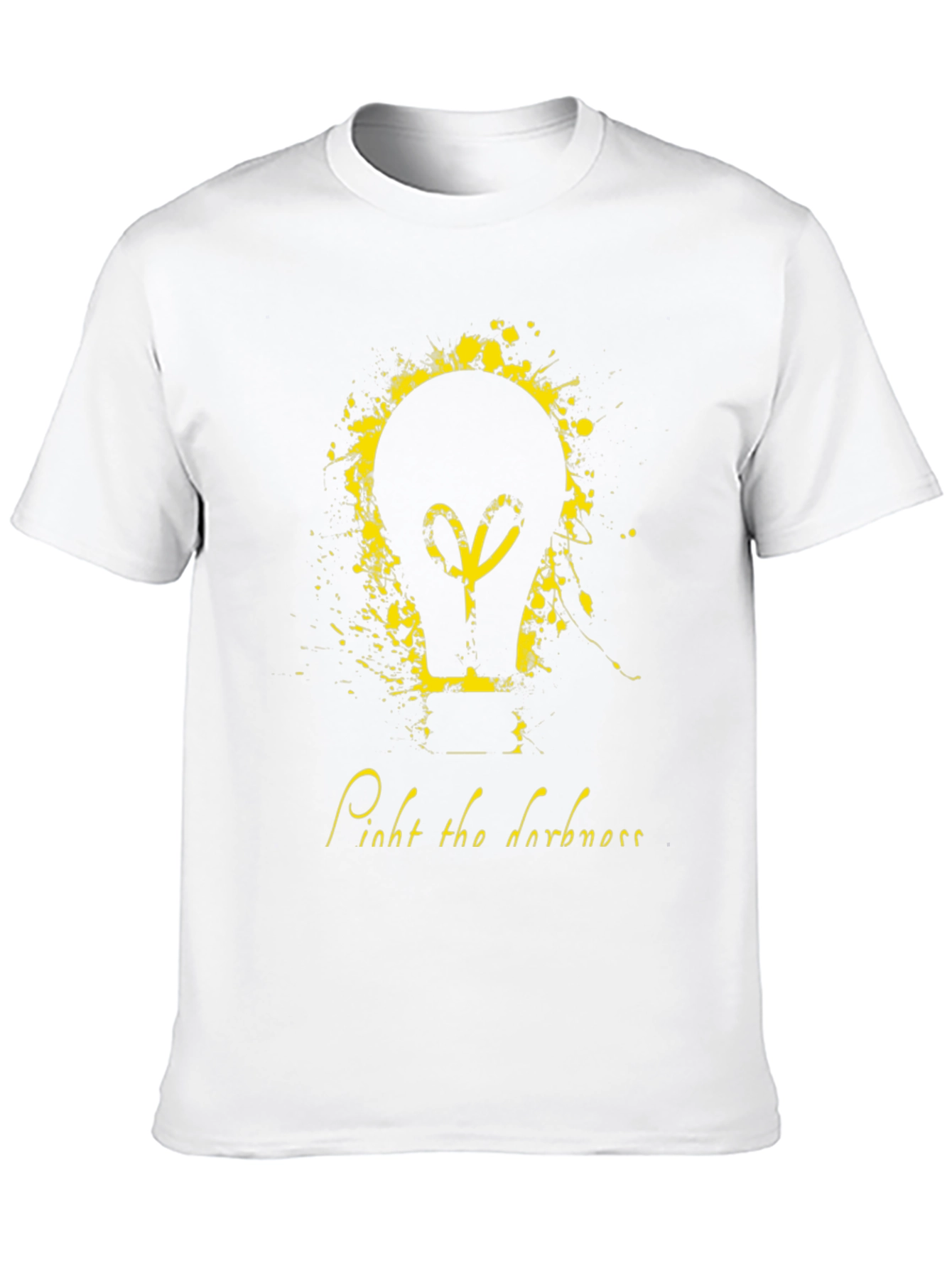 Mens Light the Darkness Graphic Tee