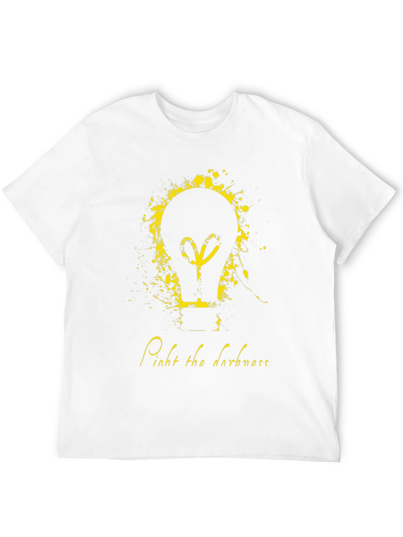 Mens Light the Darkness Graphic Tee