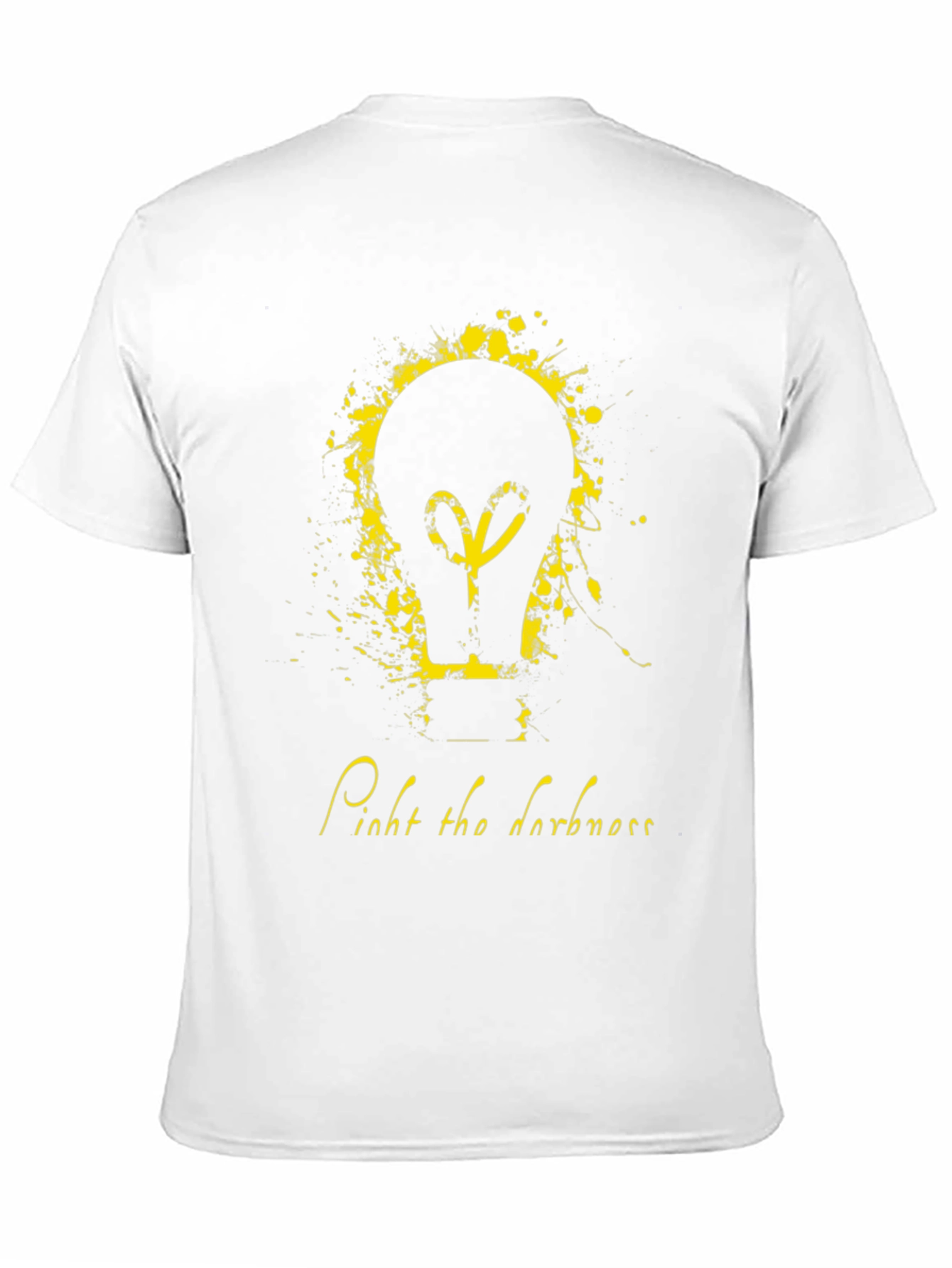 Mens Light the Darkness Graphic Tee
