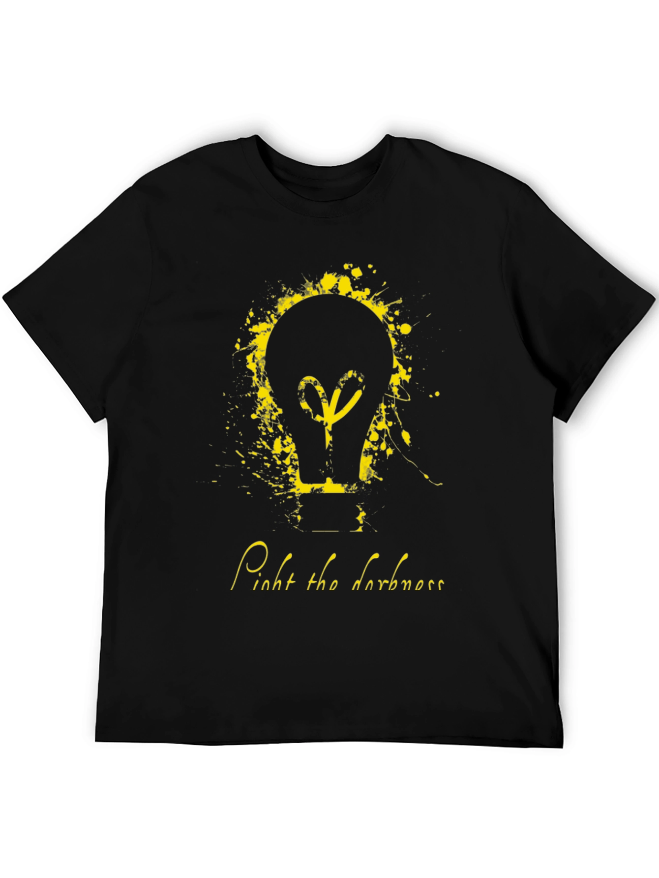 Mens Light the Darkness Graphic Tee