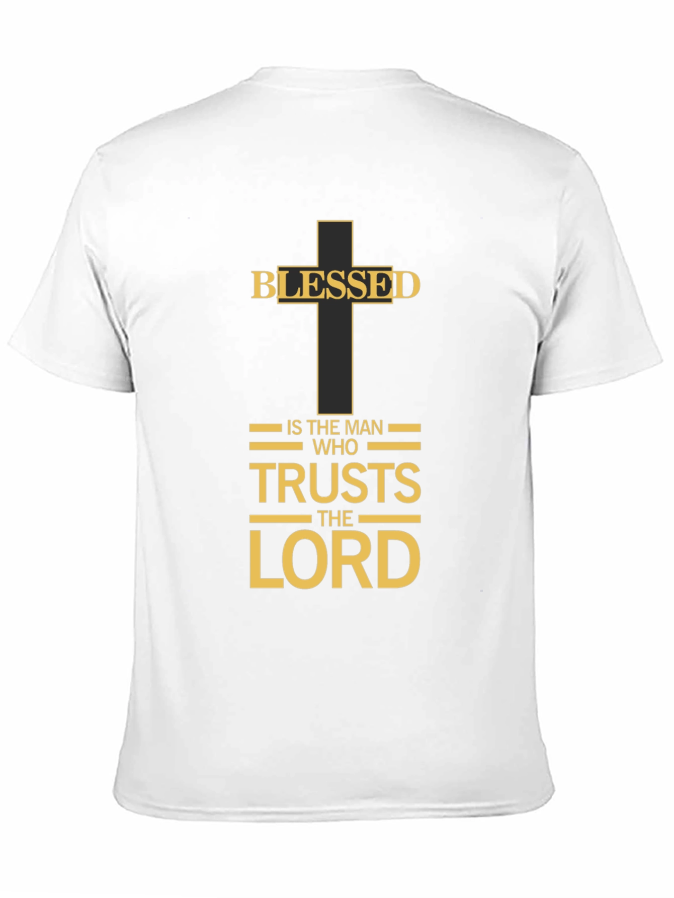 Blessed Man T-Shirt: Faith-Inspired Graphic Tee