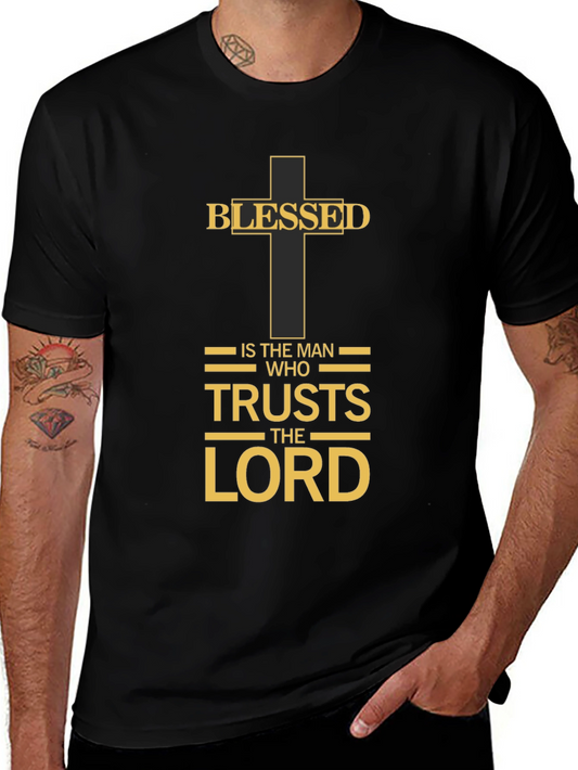 Blessed Man T-Shirt: Faith-Inspired Graphic Tee
