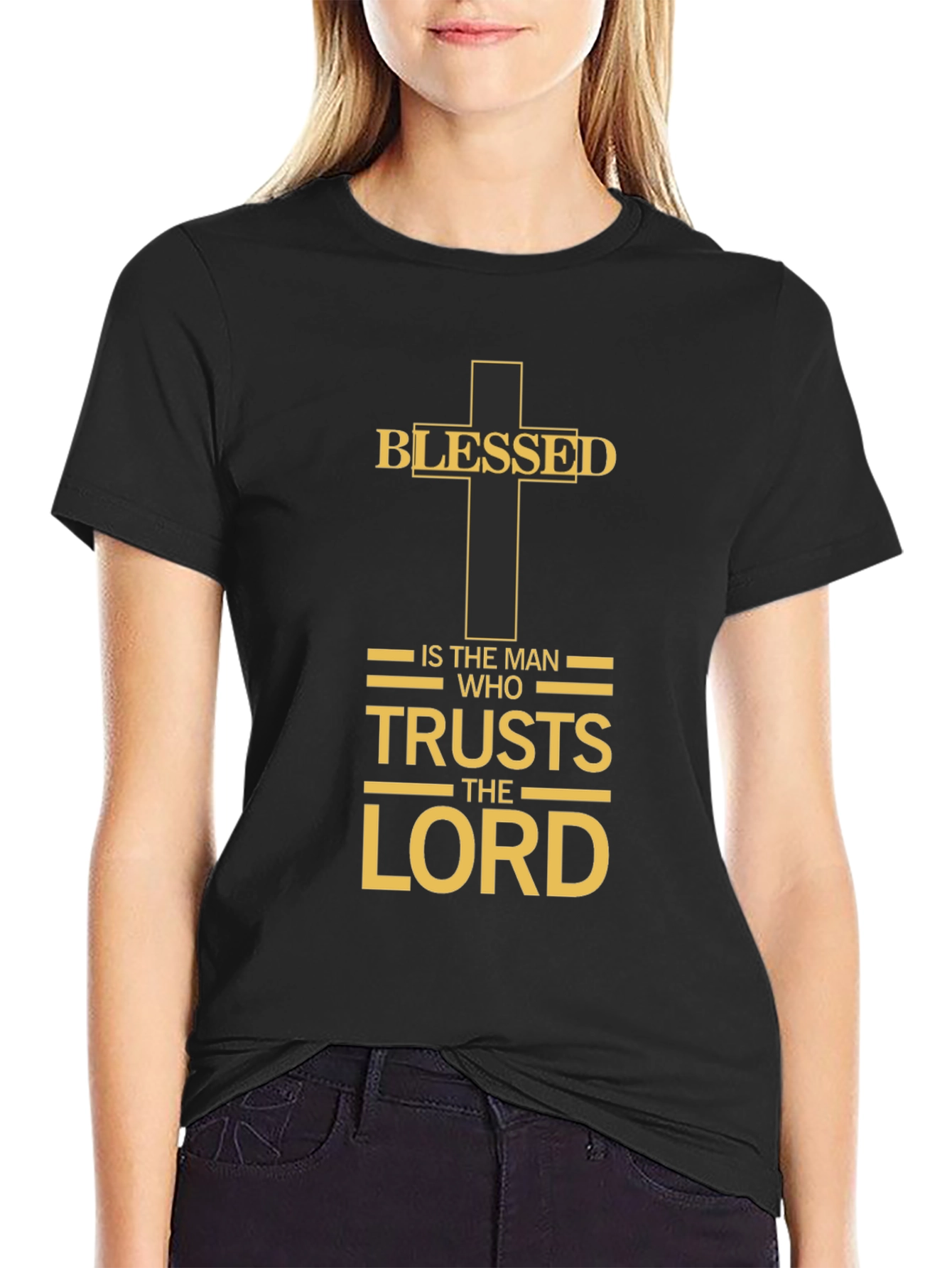 Blessed Man T-Shirt: Faith-Inspired Graphic Tee
