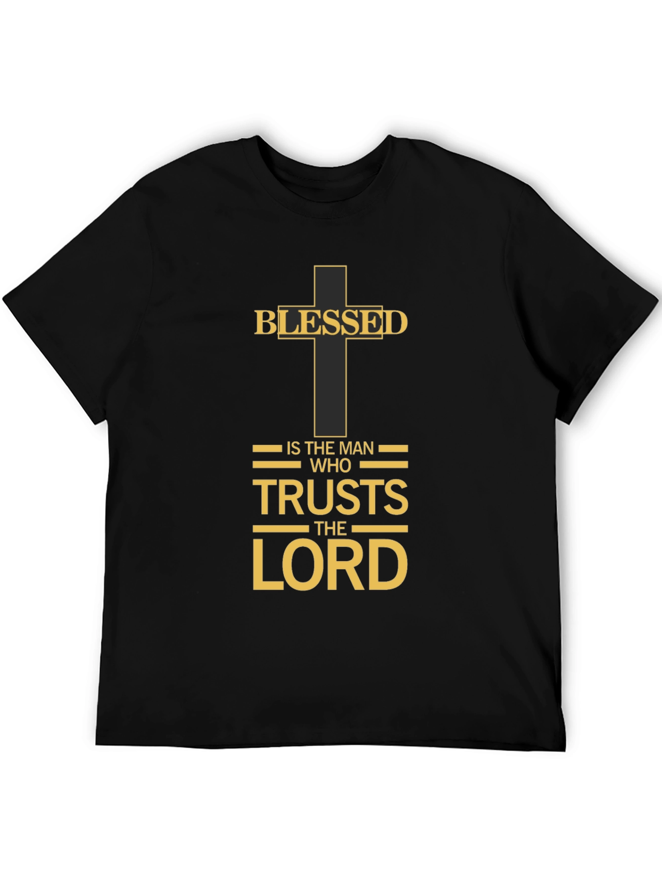 Blessed Man T-Shirt: Faith-Inspired Graphic Tee