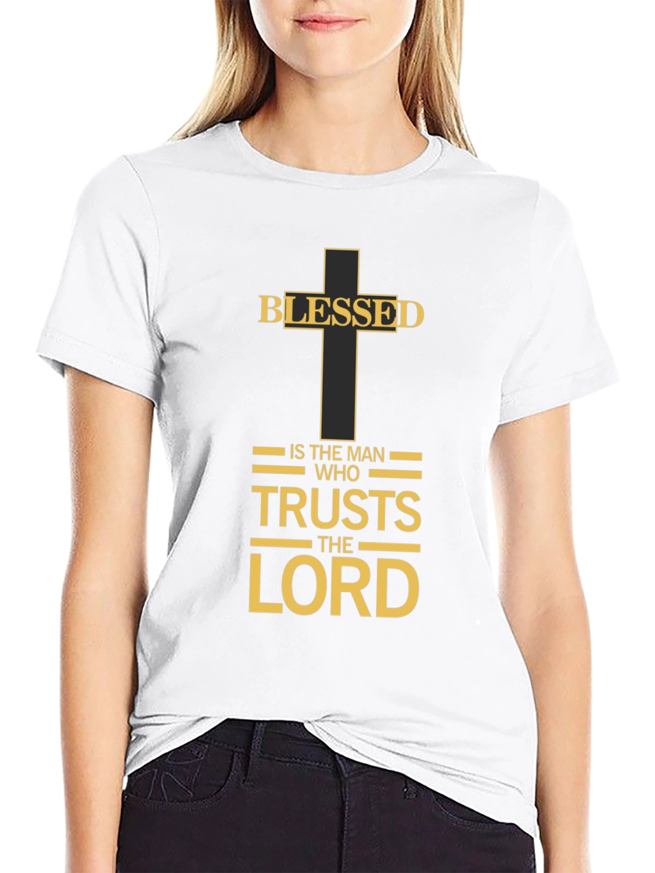 Blessed Man T-Shirt: Faith-Inspired Graphic Tee