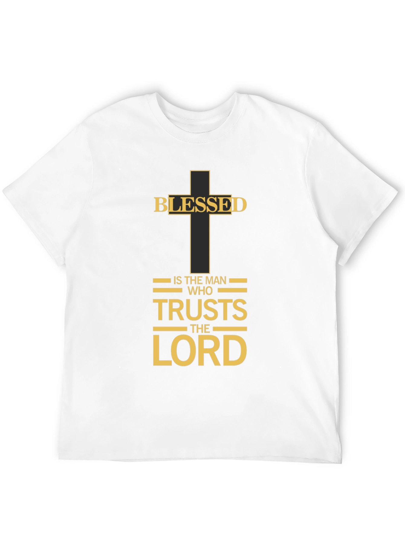 Blessed Man T-Shirt: Faith-Inspired Graphic Tee