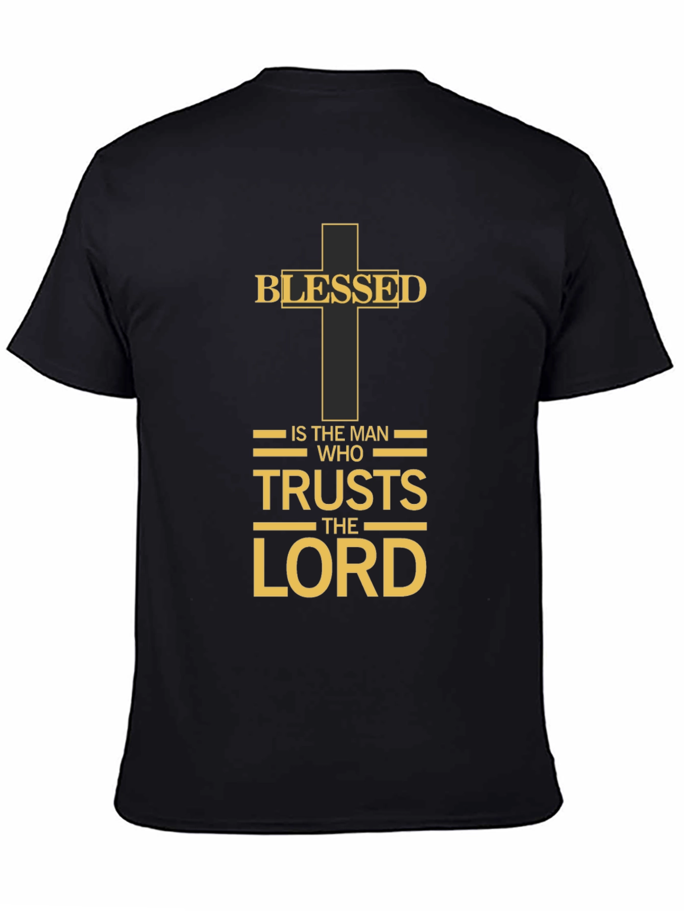 Blessed Man T-Shirt: Faith-Inspired Graphic Tee
