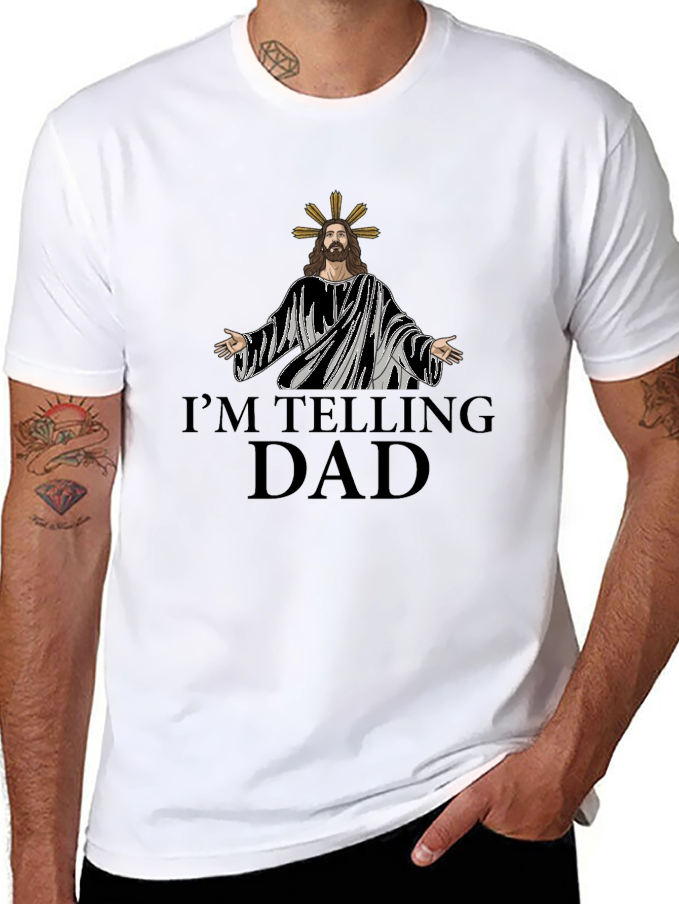 Im Telling Dad Graphic Tee