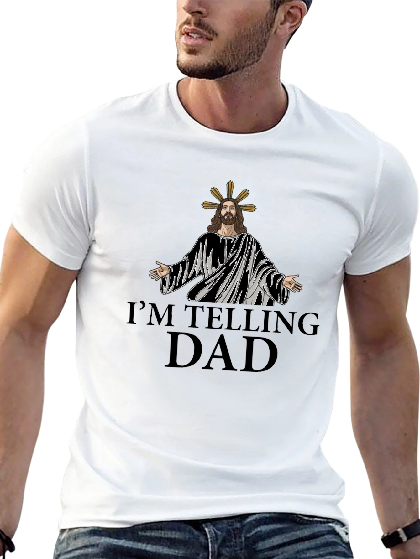 Im Telling Dad Graphic Tee