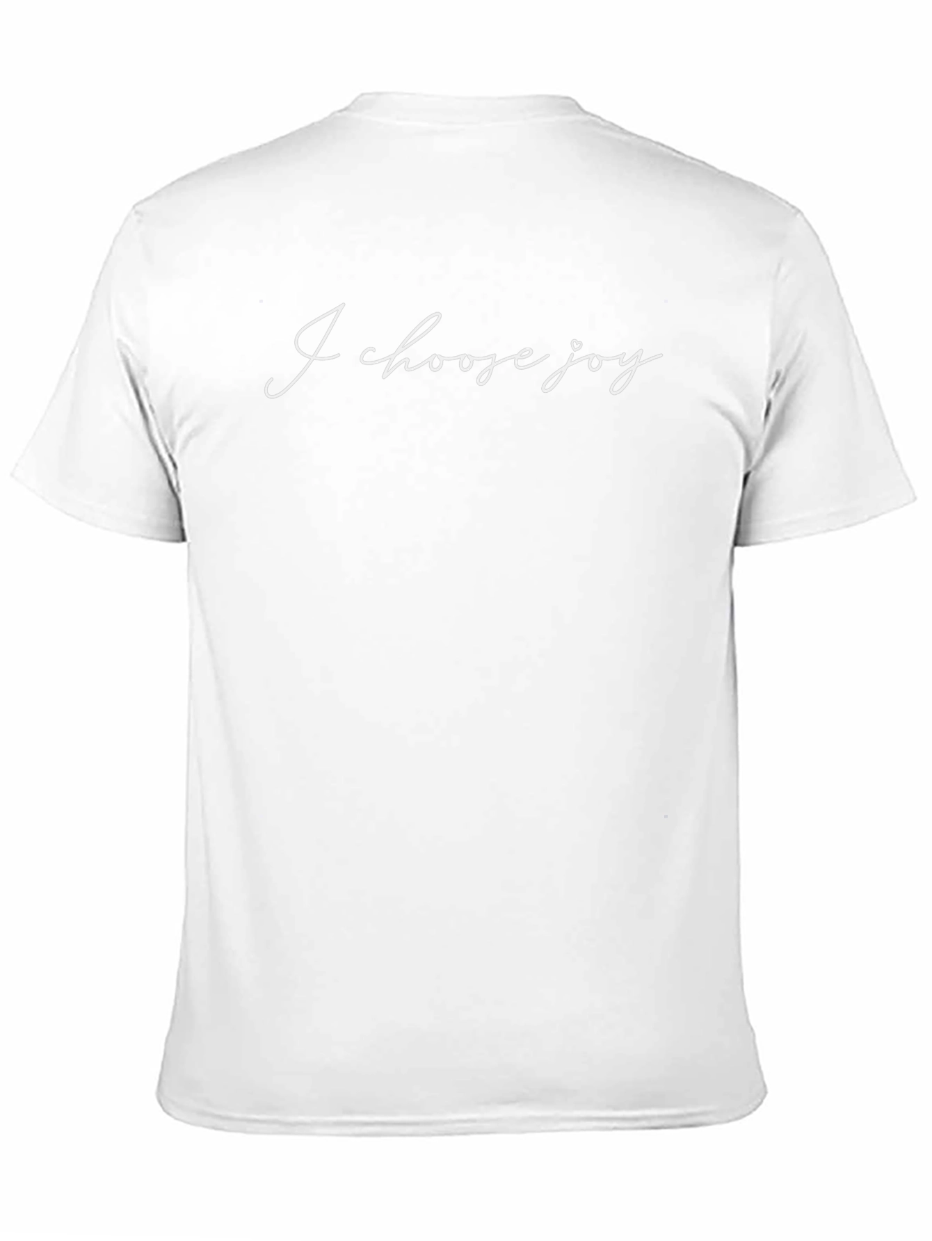 I Choose Joy Graphic Tee - Stylish Black T-Shirt