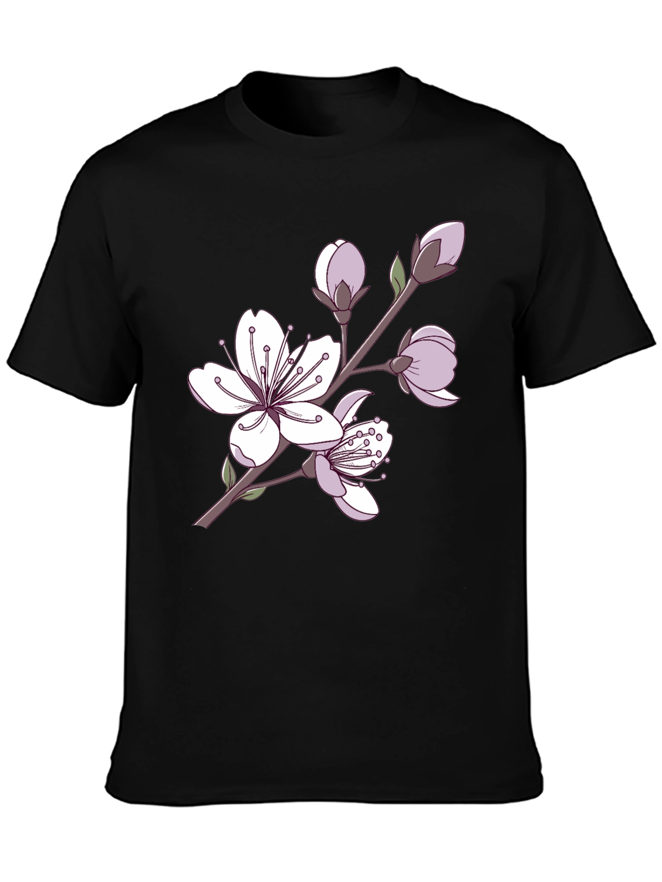 Blossom Graphic Tee - Casual Style