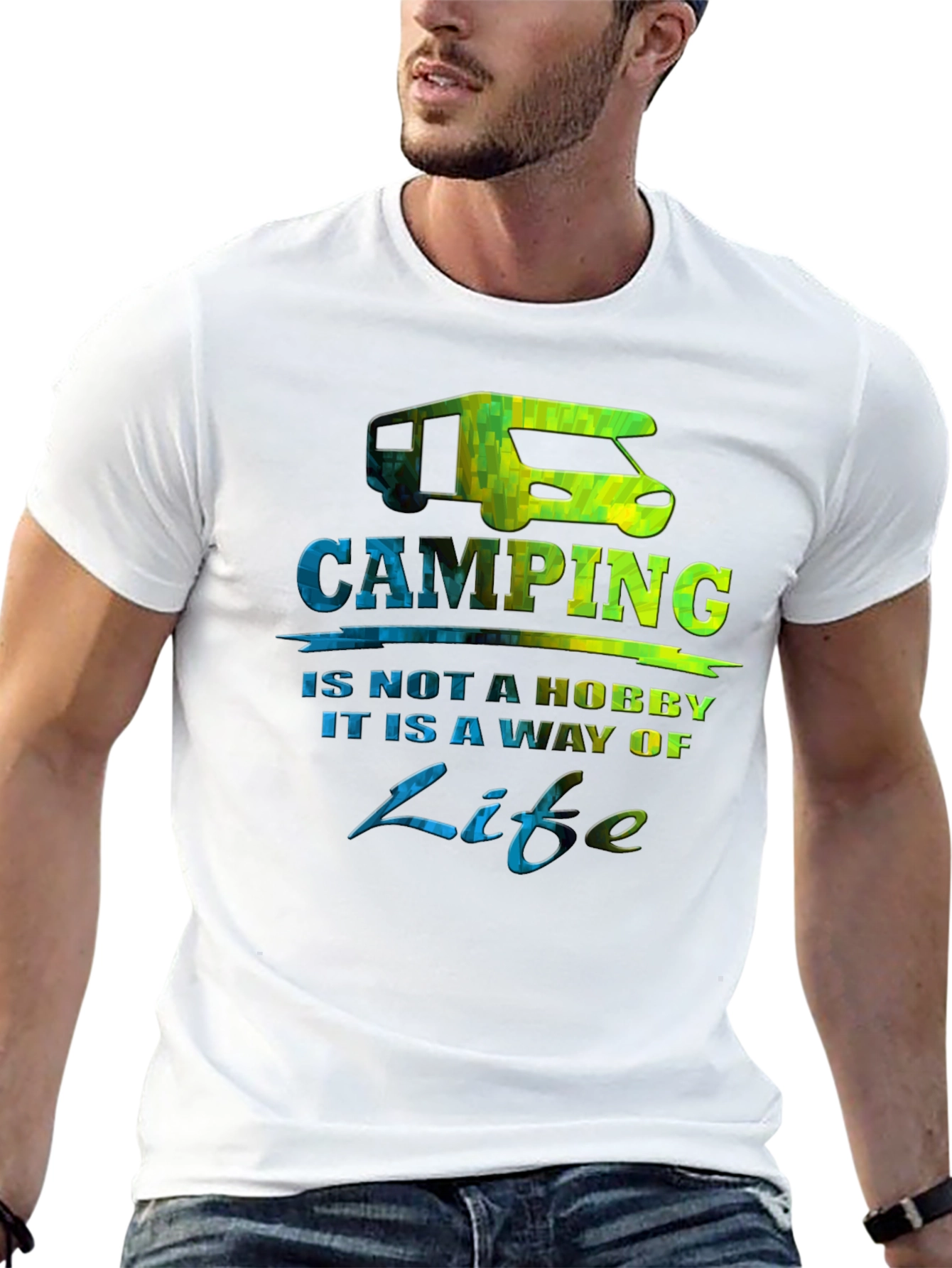 Camping is a Way of Life Graphic Tee