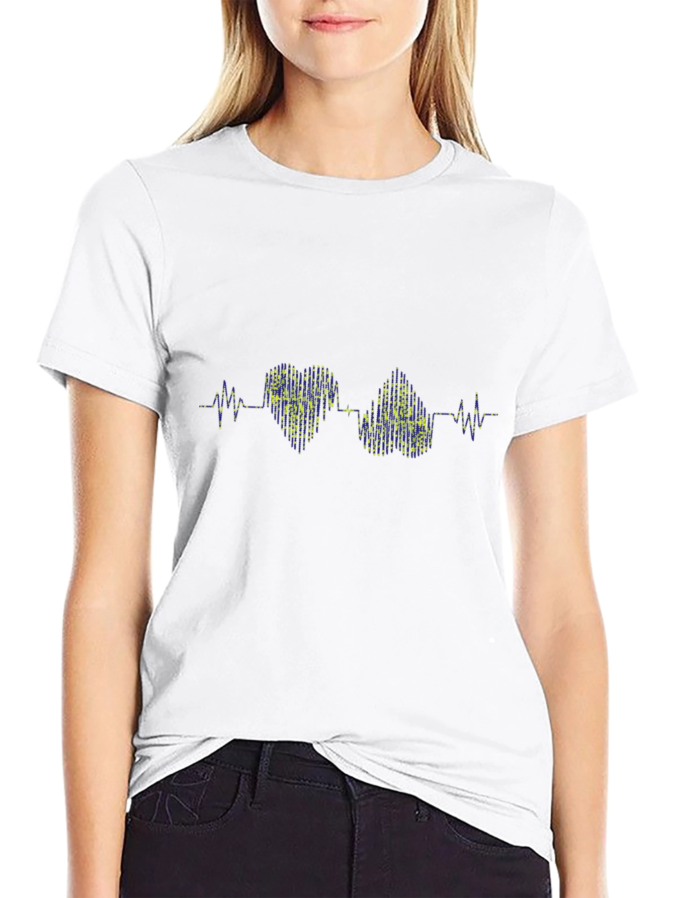 Heartbeat Graphic T-Shirt