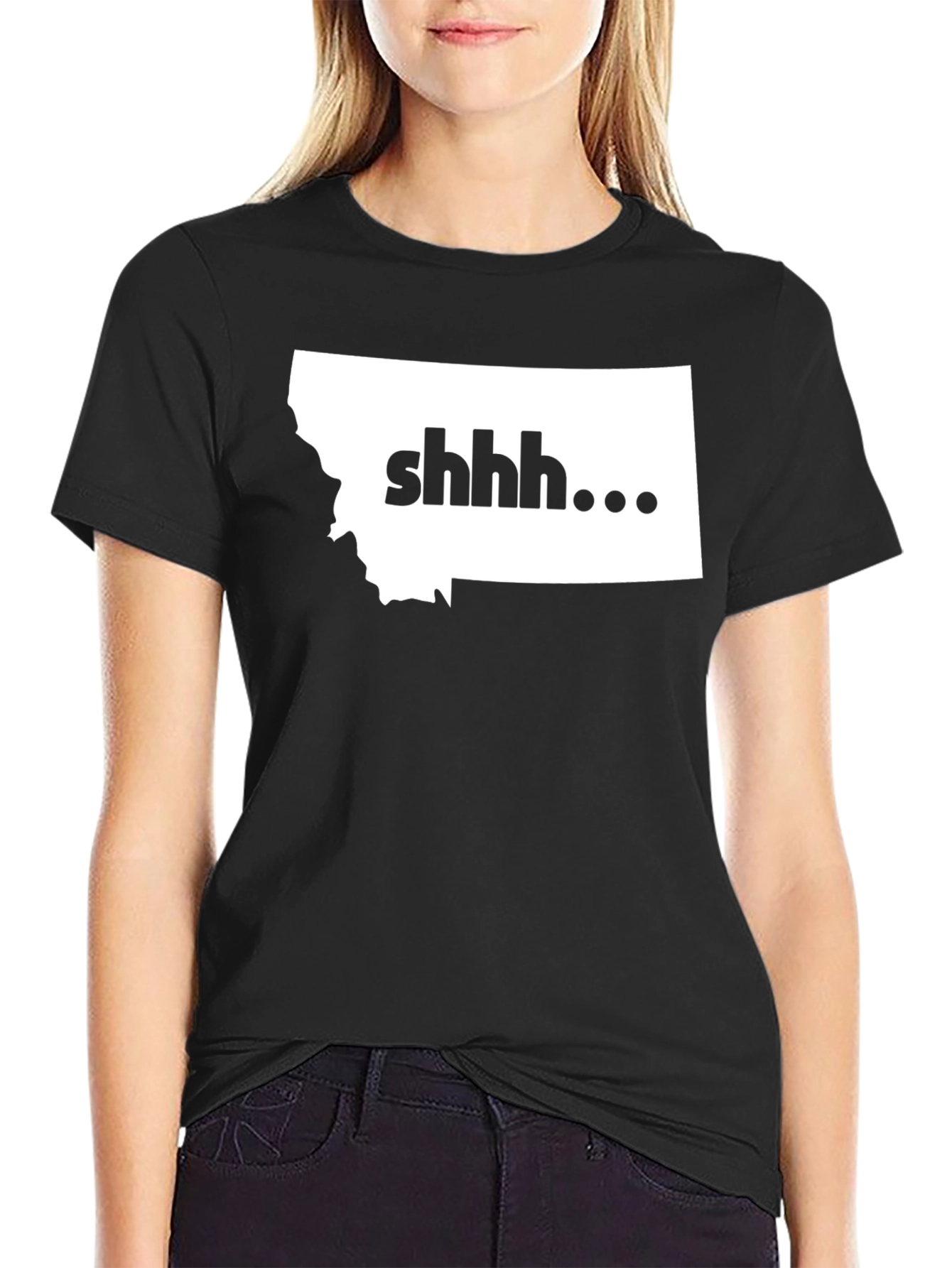 Shhh Montana T-Shirt - Graphic Tee