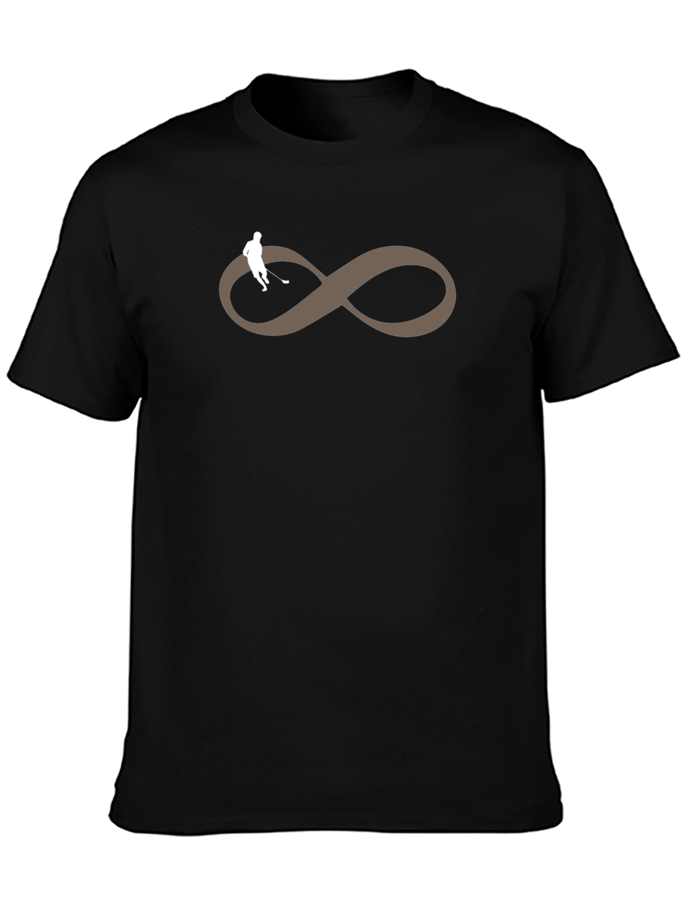 Hockey Infinity Symbol Graphic Tee - Soft Cotton Blend