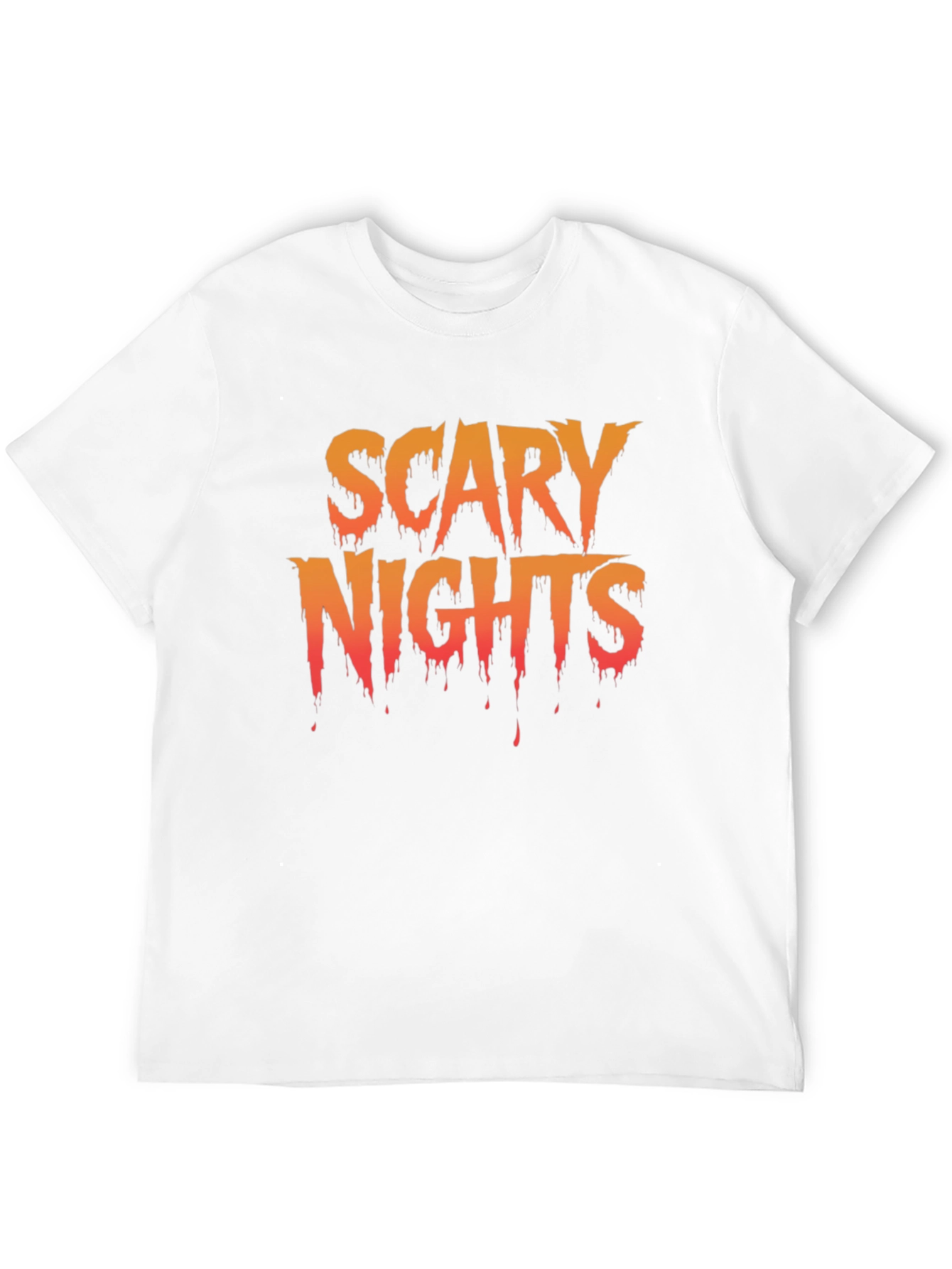 Scary Nights Graphic T-Shirt - Halloween Tee
