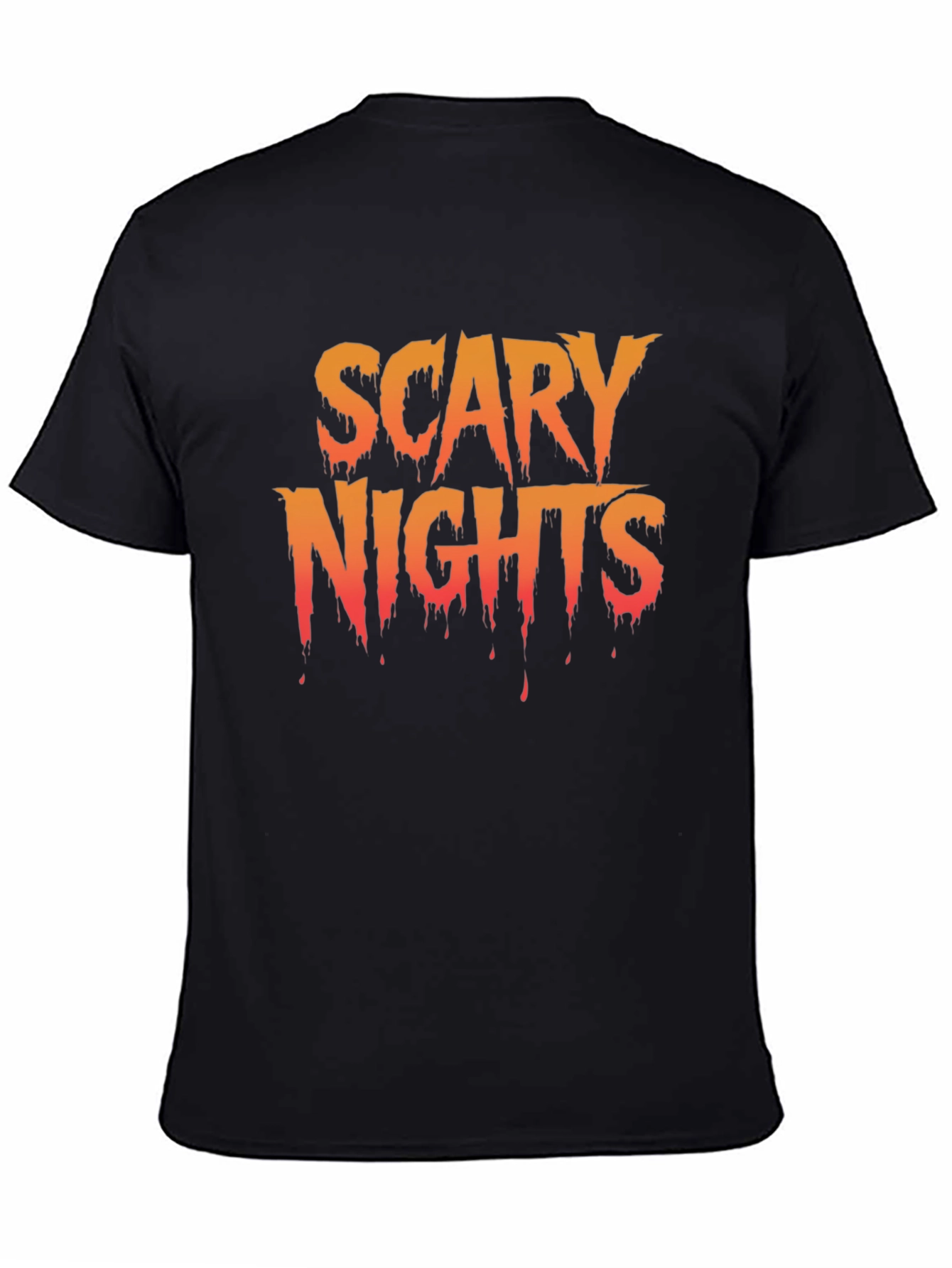 Scary Nights Graphic T-Shirt - Halloween Tee