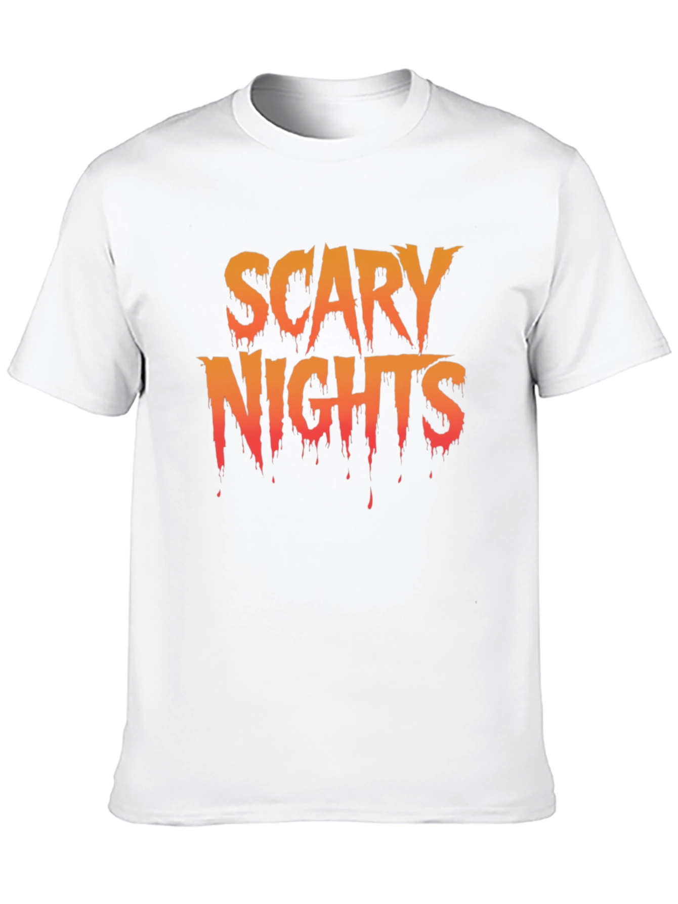 Scary Nights Graphic T-Shirt - Halloween Tee