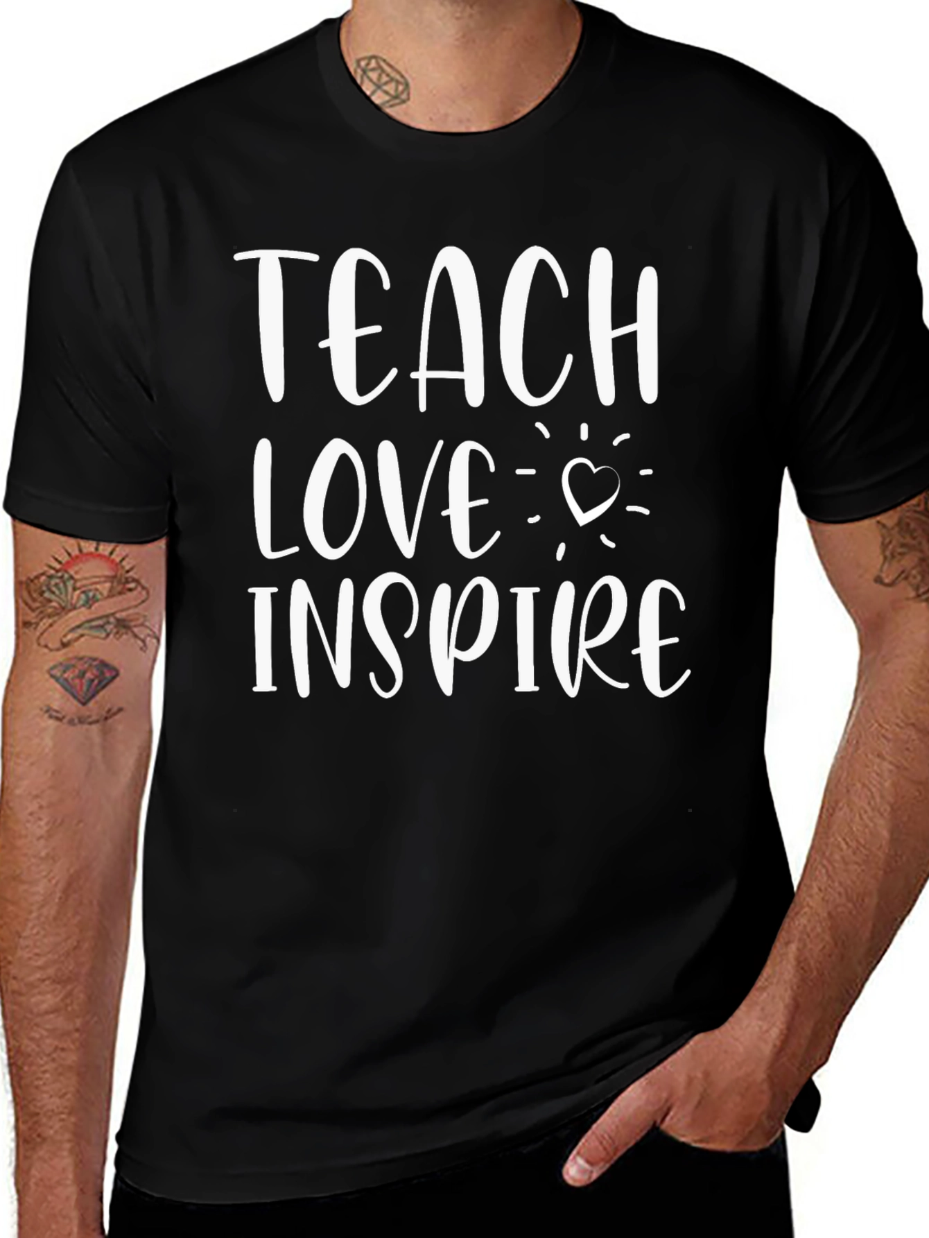 Teach Love Inspire Graphic T-Shirt